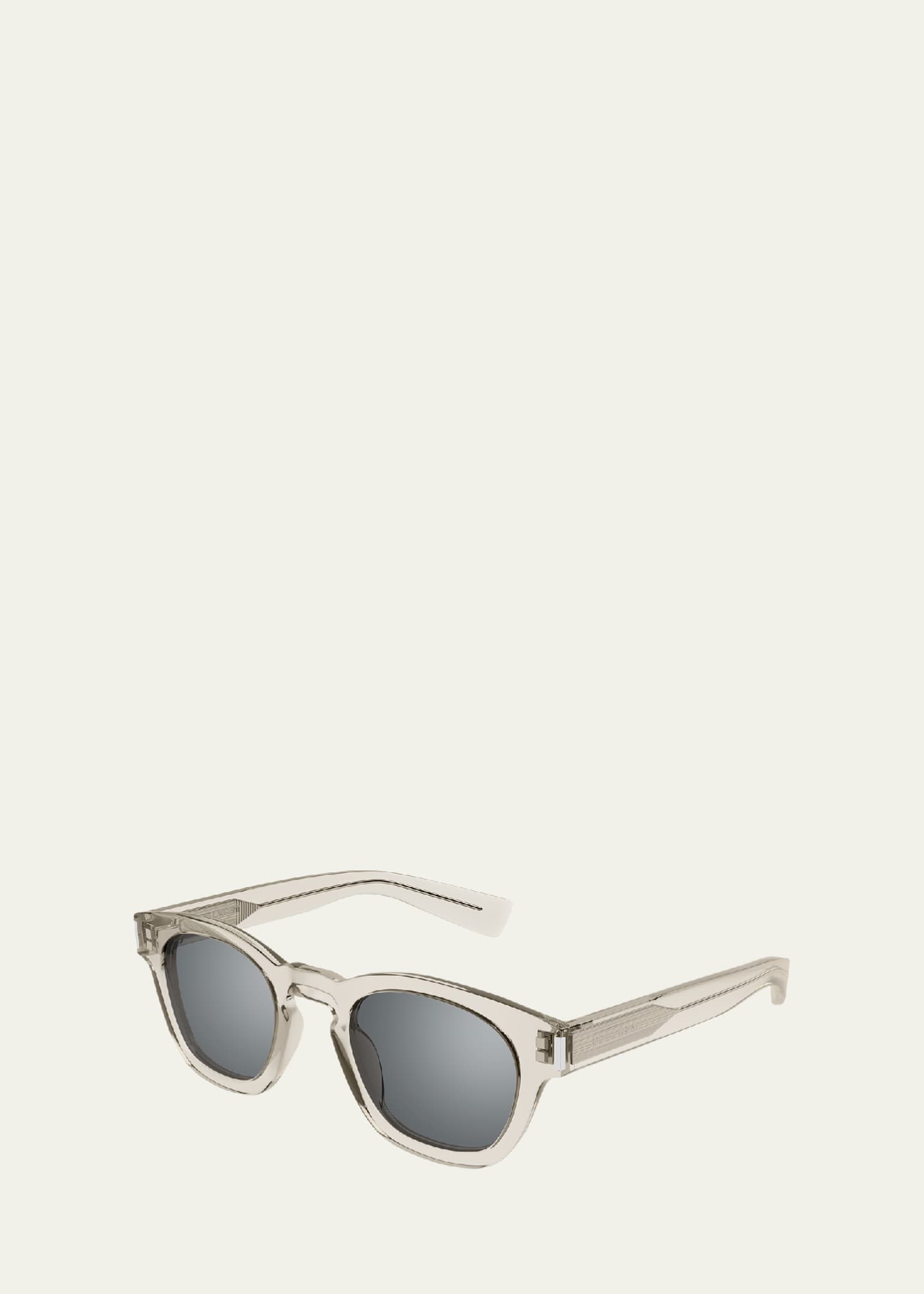 Saint Laurent Round Acetate Sunglasses Image 2 of 2