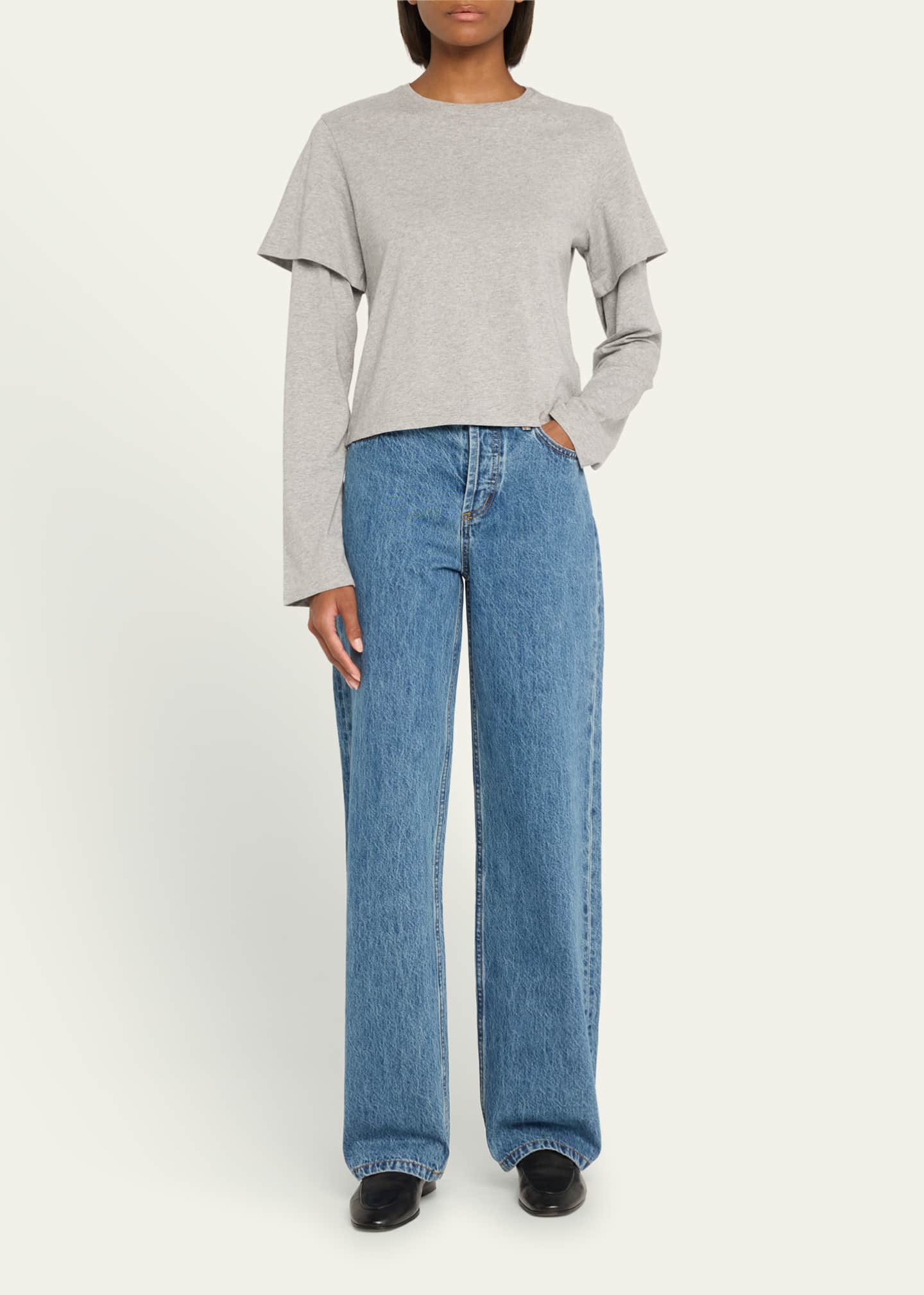 Everyday Relaxed Mid-Rise Jeans - Thumbnail 2