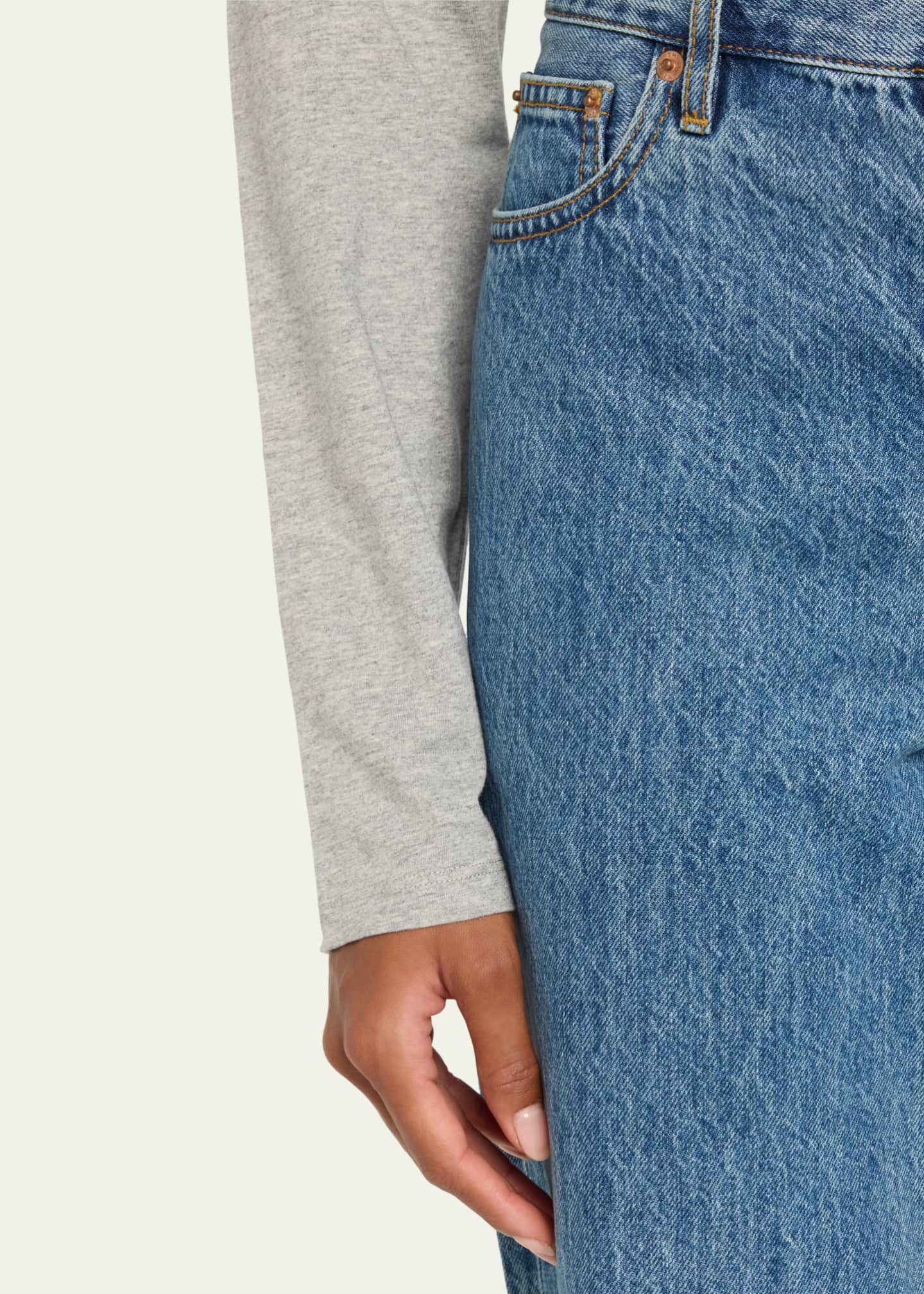 Everyday Relaxed Mid-Rise Jeans - Thumbnail 5