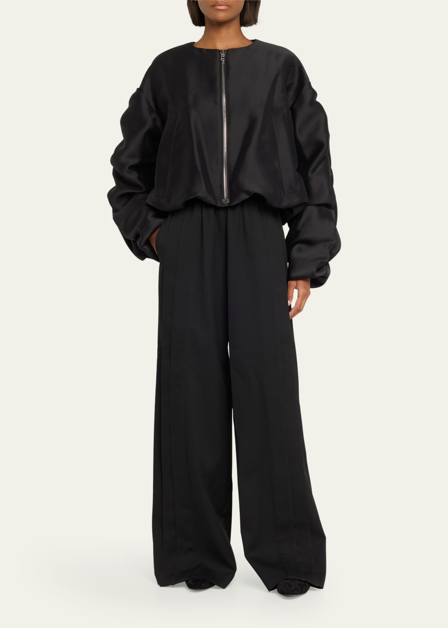 anOnlyChild Darliston Wide Leg Wool Pants Image 2 of 5
