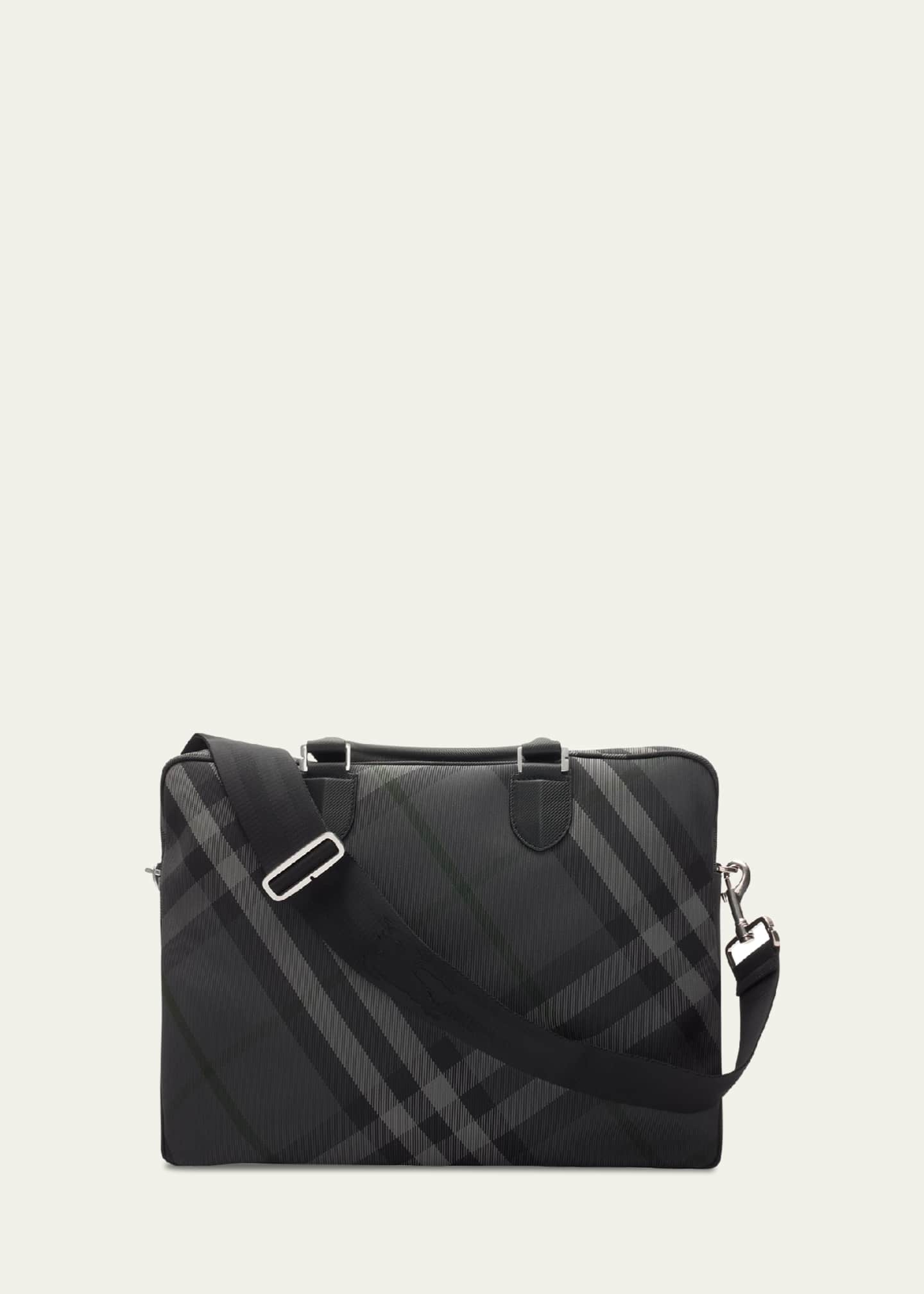 Mens burberry briefcase deals