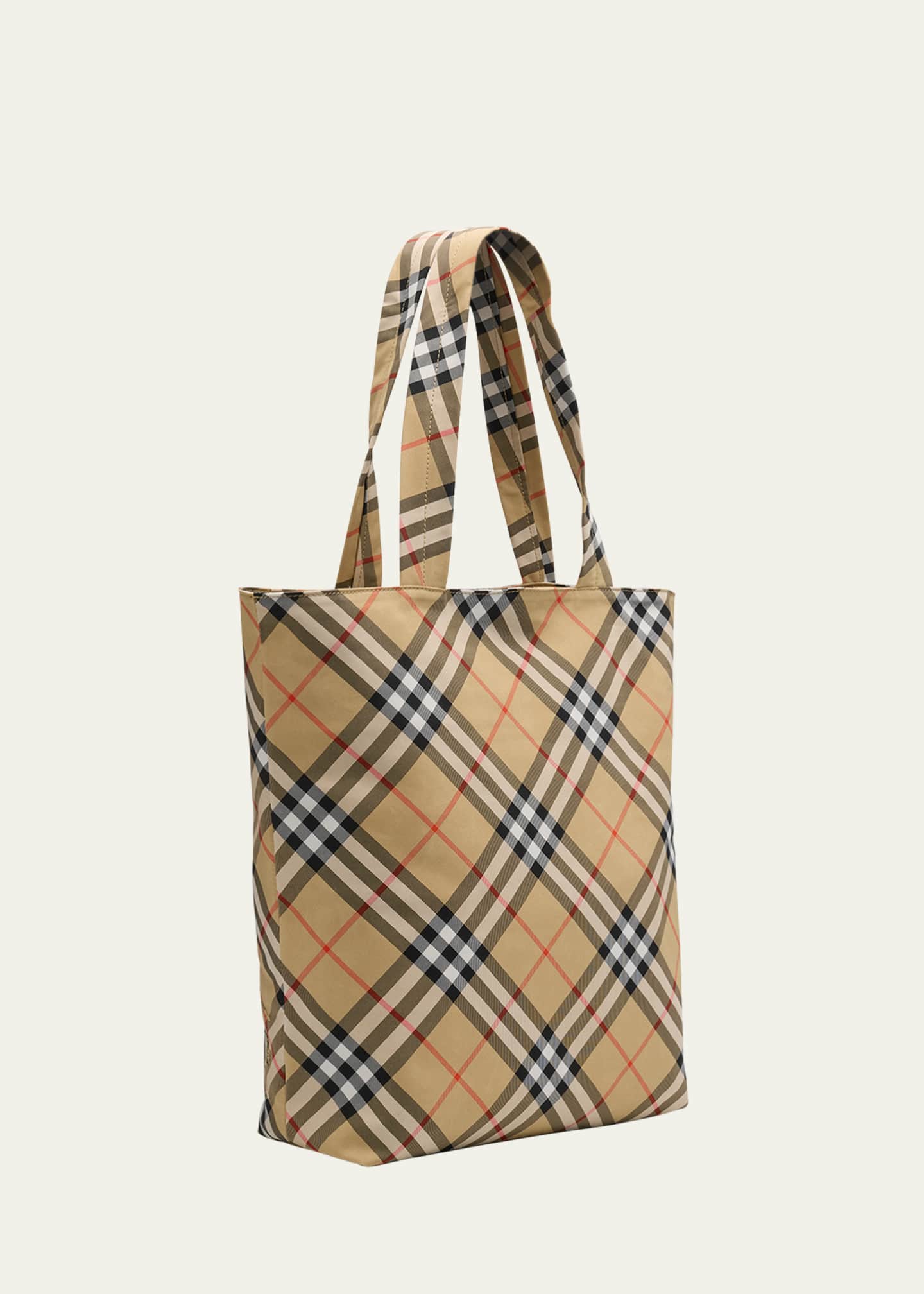 2024-25 秋冬新作  ハイブランドの Burberry Men's Check Tote Bag - Bergdorf Goodman バッグ