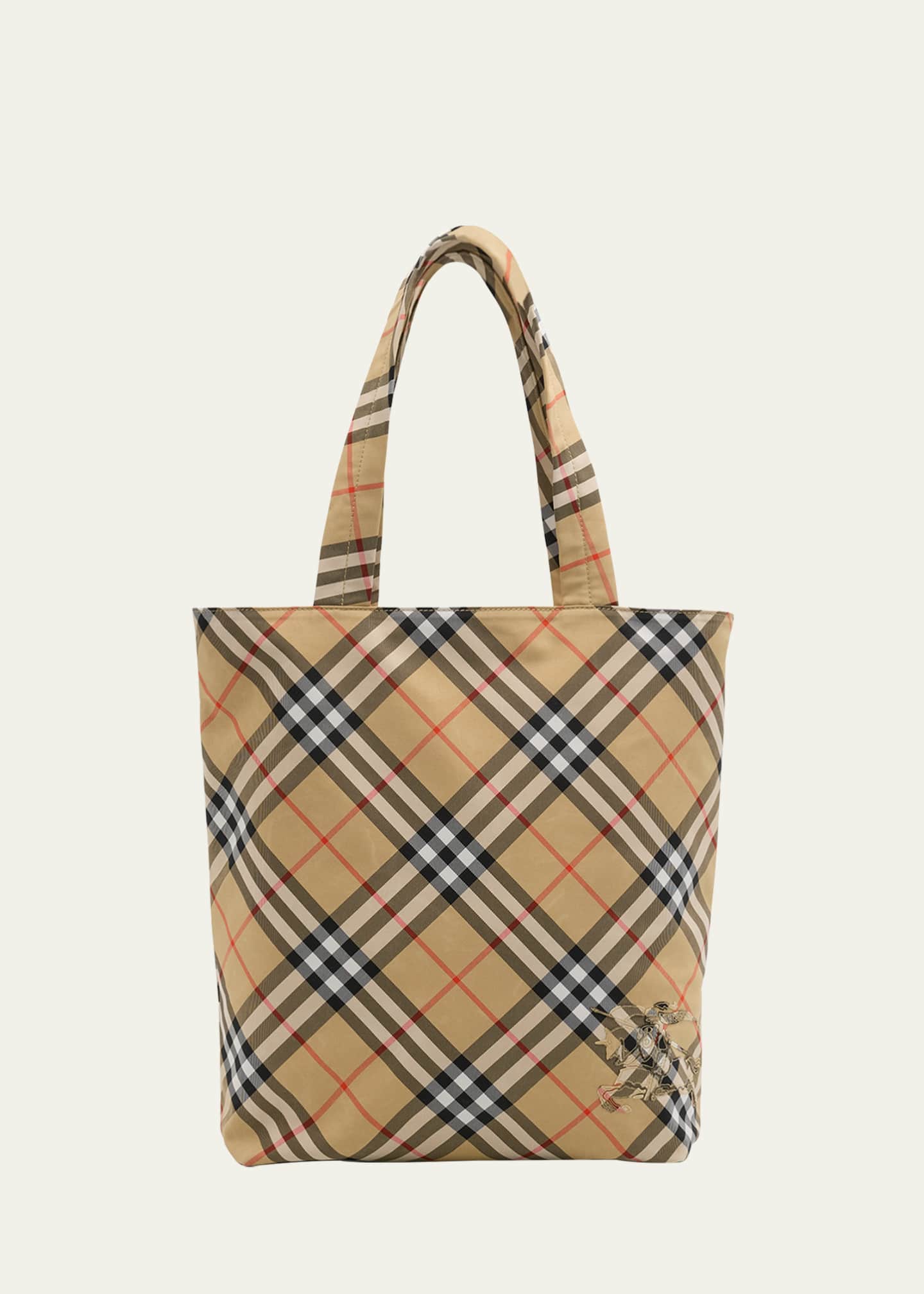 Burberry Men's Check Tote Bag Image 1 of 5