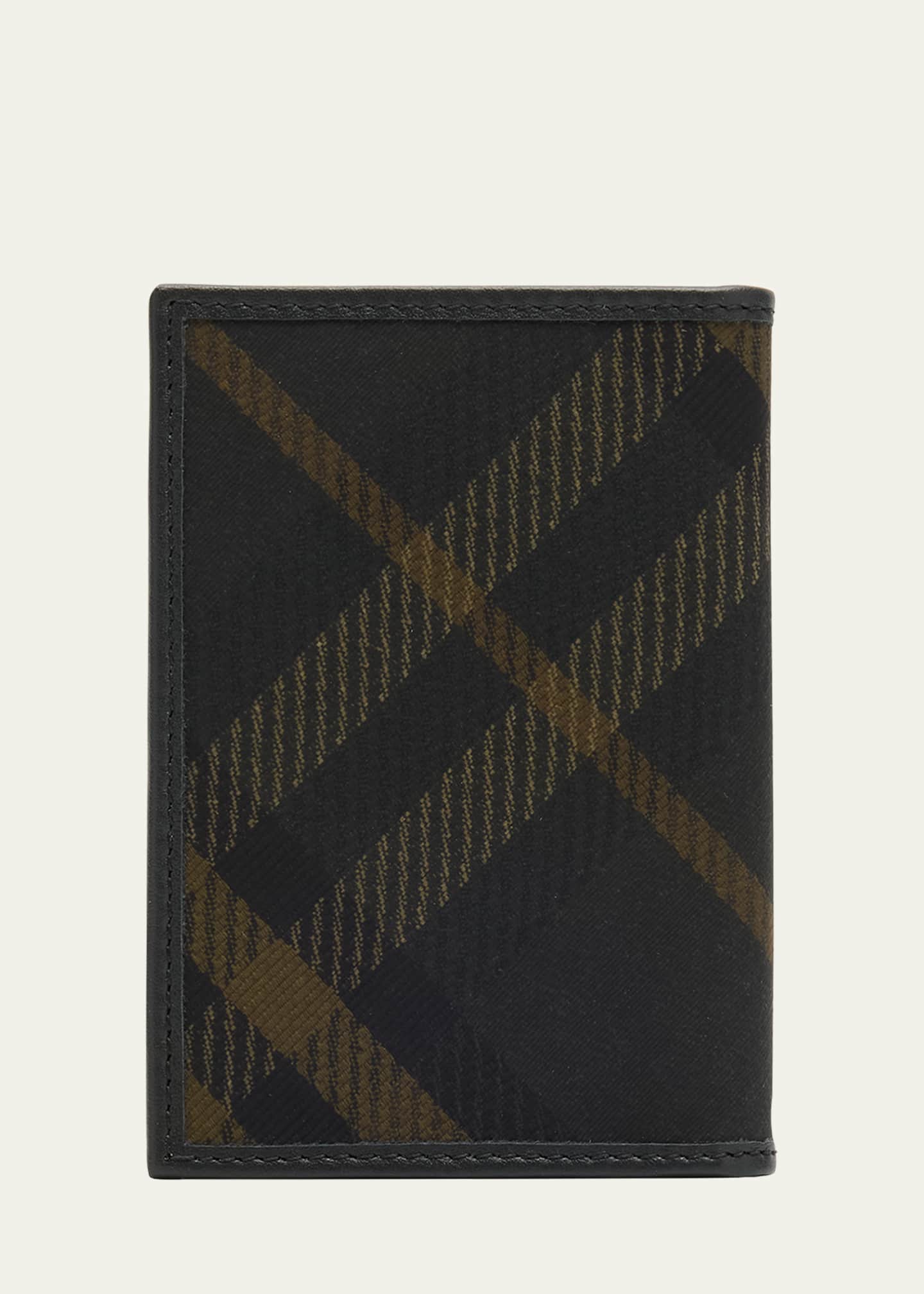 Burberry Men s Bateman Check Bifold Card Holder Bergdorf Goodman