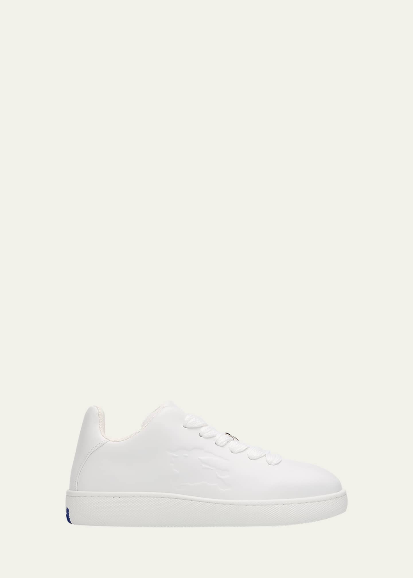 Burberry Men's Leather Box Low-Top Sneakers Image 1 of 5