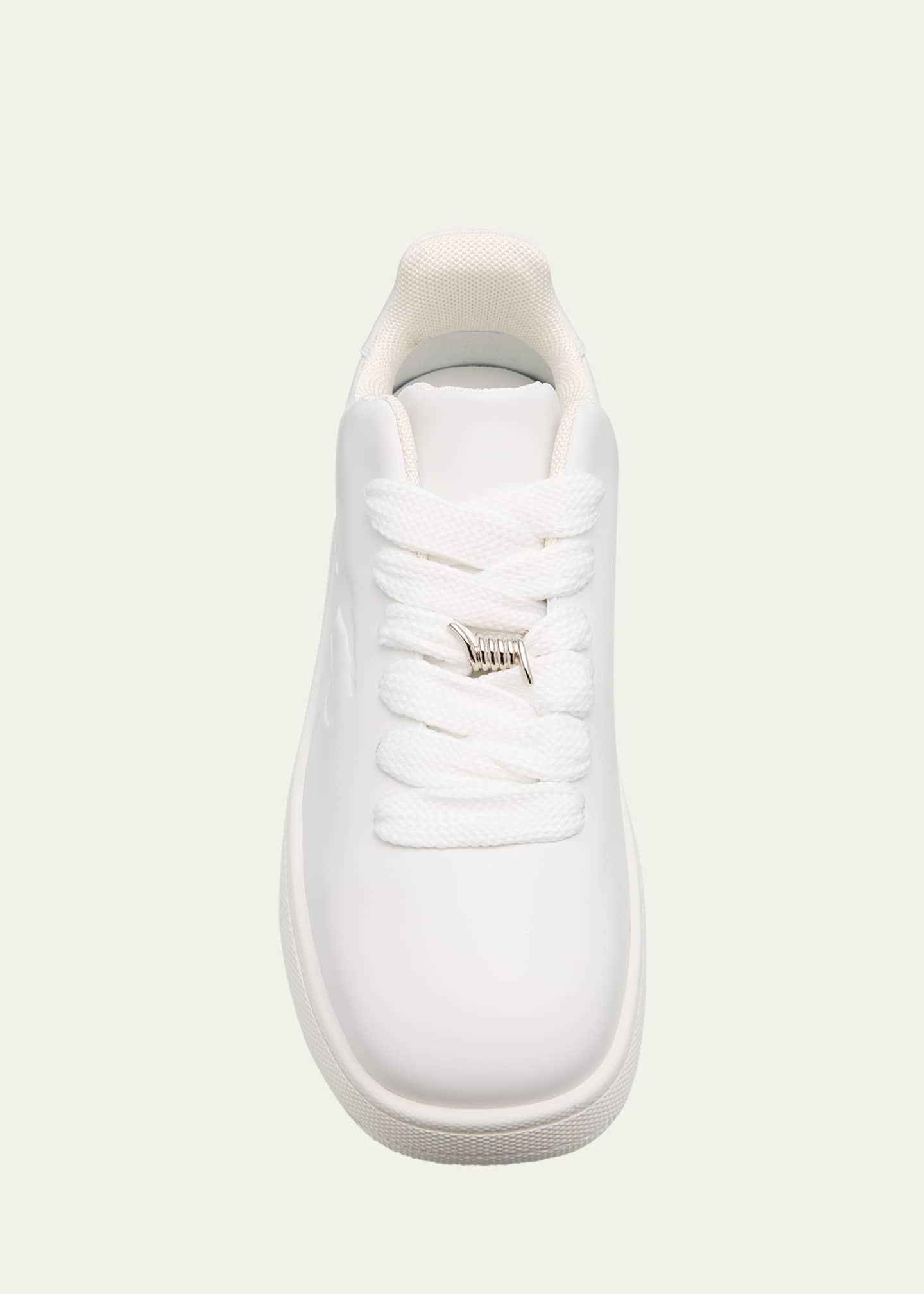 Burberry Men's Leather Box Low-Top Sneakers Image 5 of 5