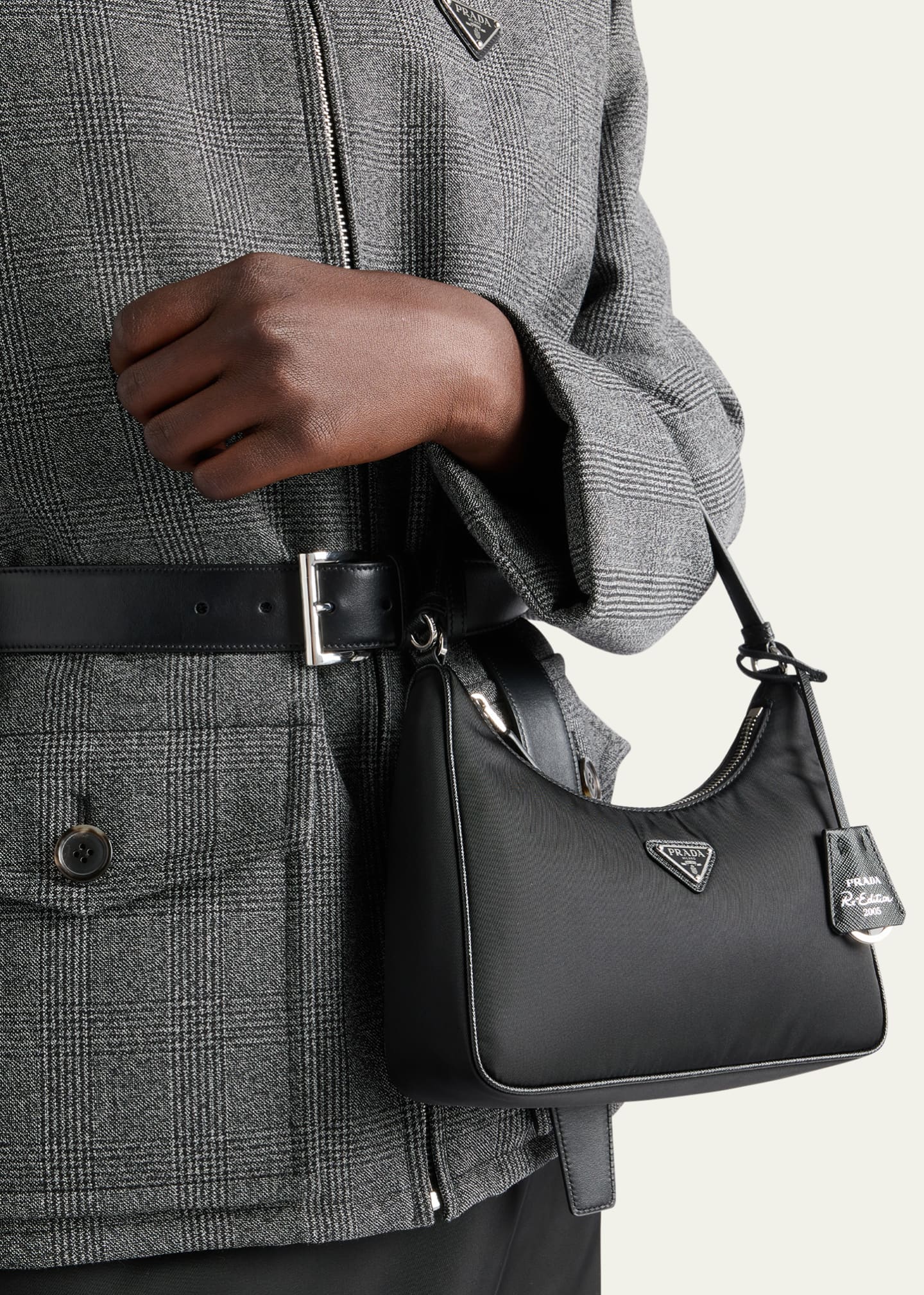 Prada Re-Edition 2005 Mini Nylon Shoulder Bag Image 2 of 5