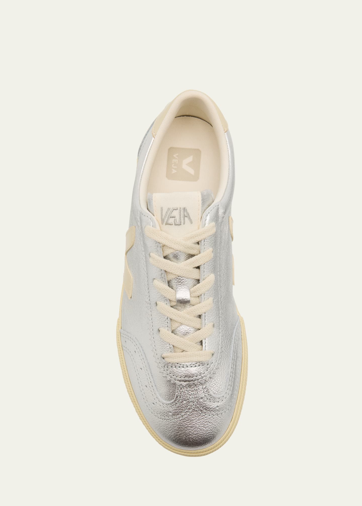 VEJA Volley Low-Top Metallic Sneakers Image 6 of 6