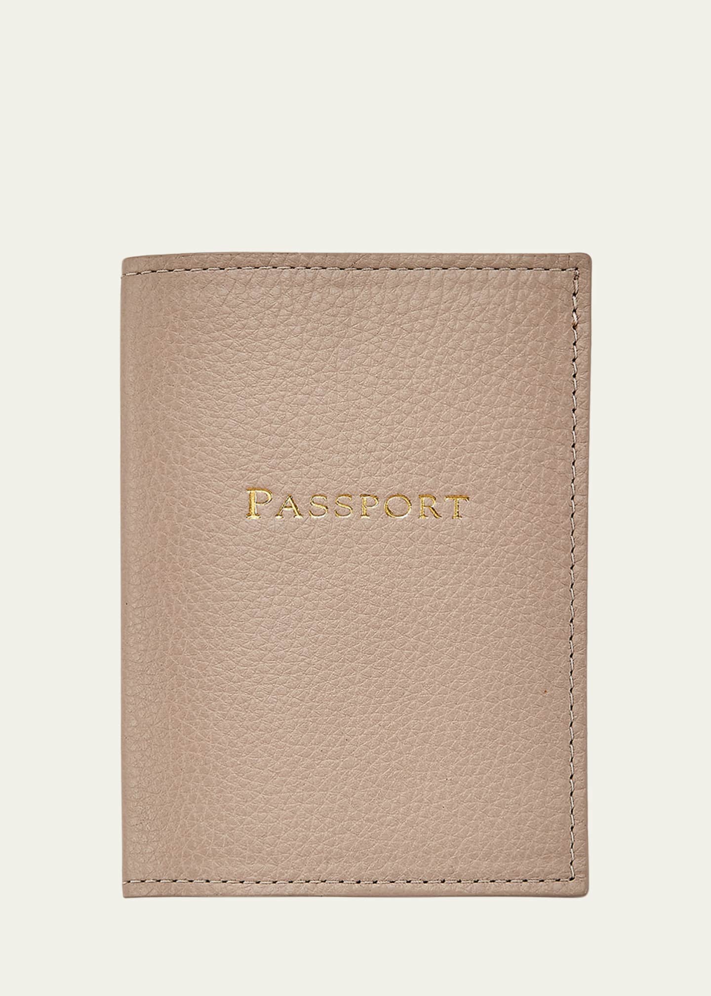 Graphic Image Leather Passport Holder Image 1 of 4