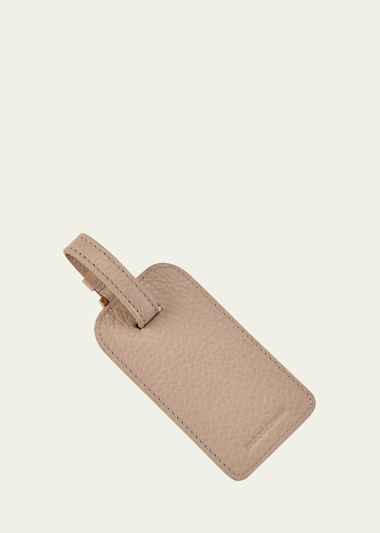 Graphic Image Leather Luggage Tag Image 2 of 3