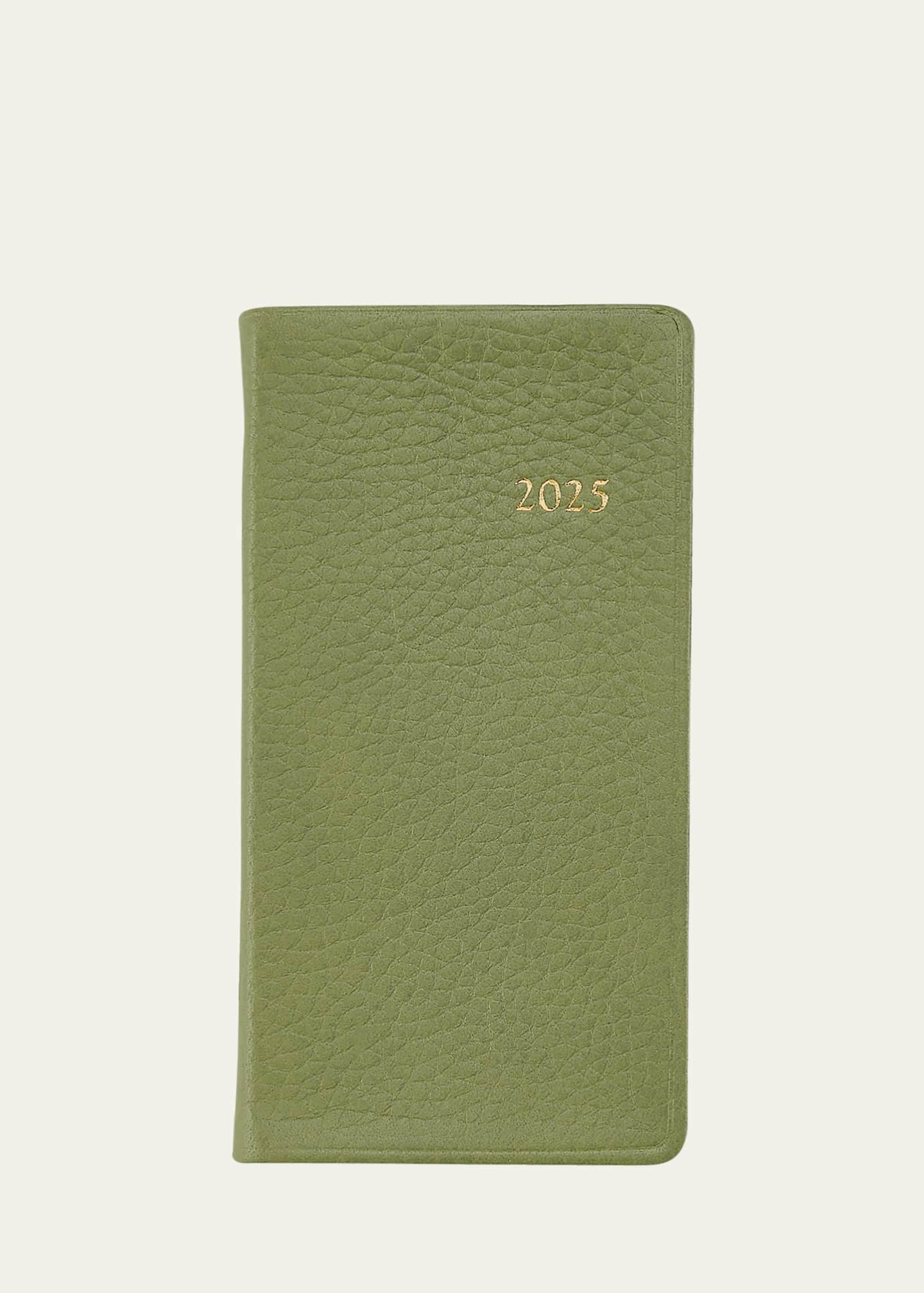 Graphic Image 2025 6" Leather Pocket Datebook Bergdorf Goodman
