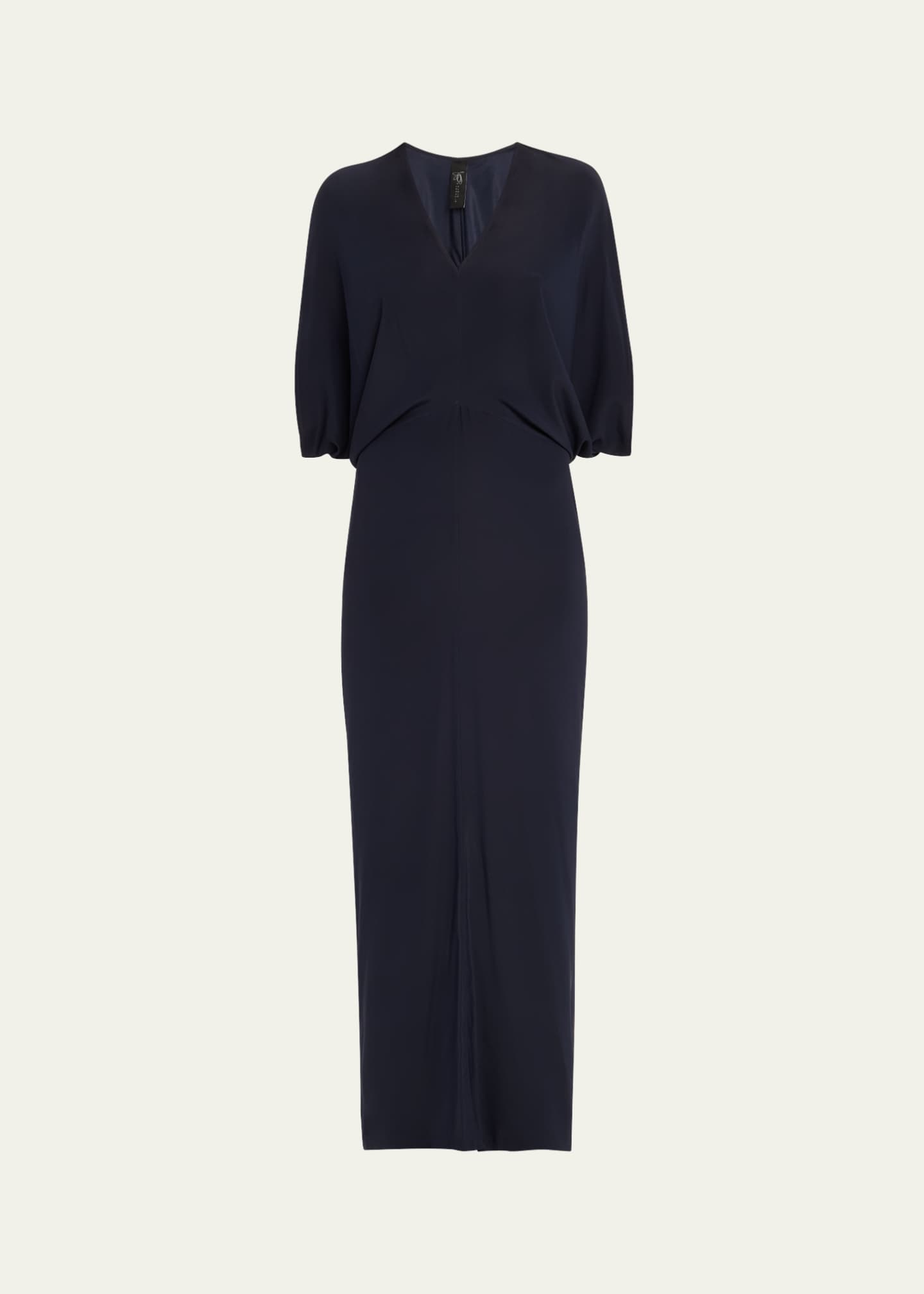 Zero + Maria Cornejo Long Reni Column Silk Dress Image 1 of 5