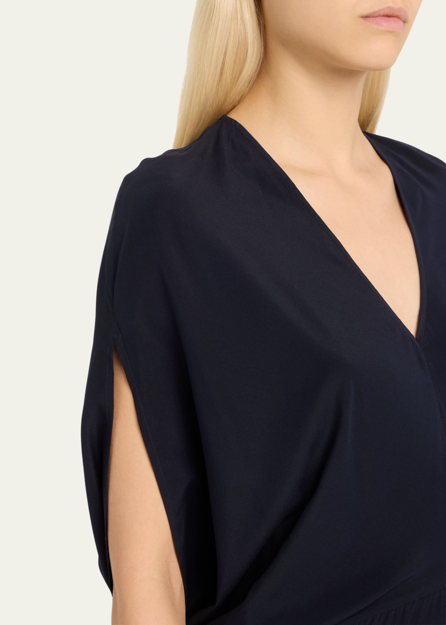 Zero + Maria Cornejo Long Reni Column Silk Dress Image 5 of 5