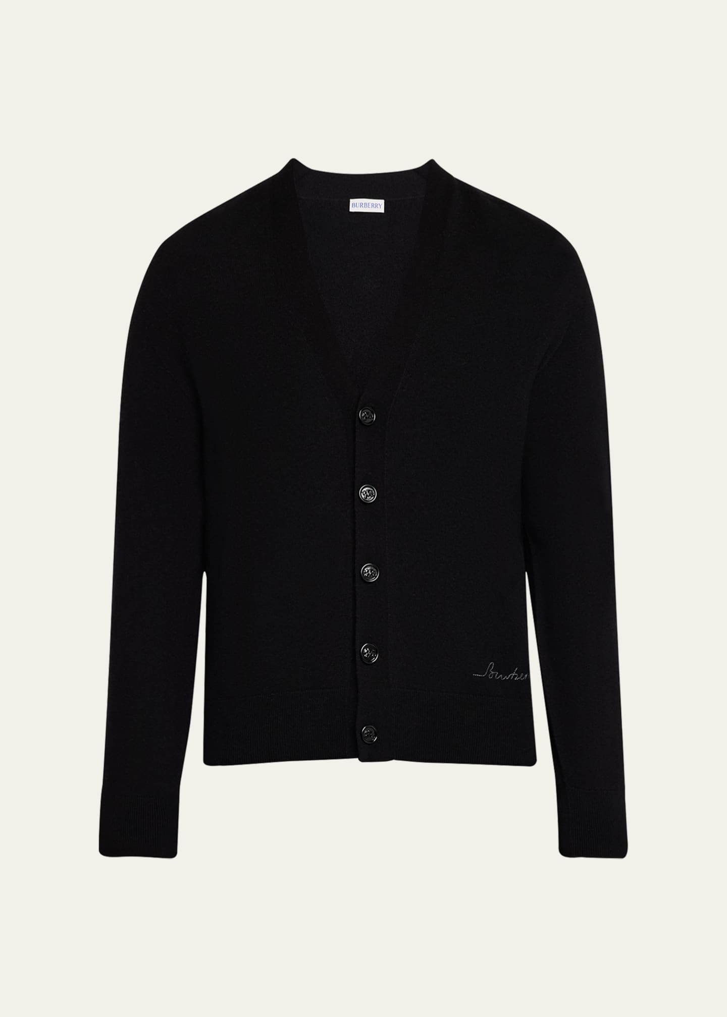 Mens black cashmere cardigan sweater sales