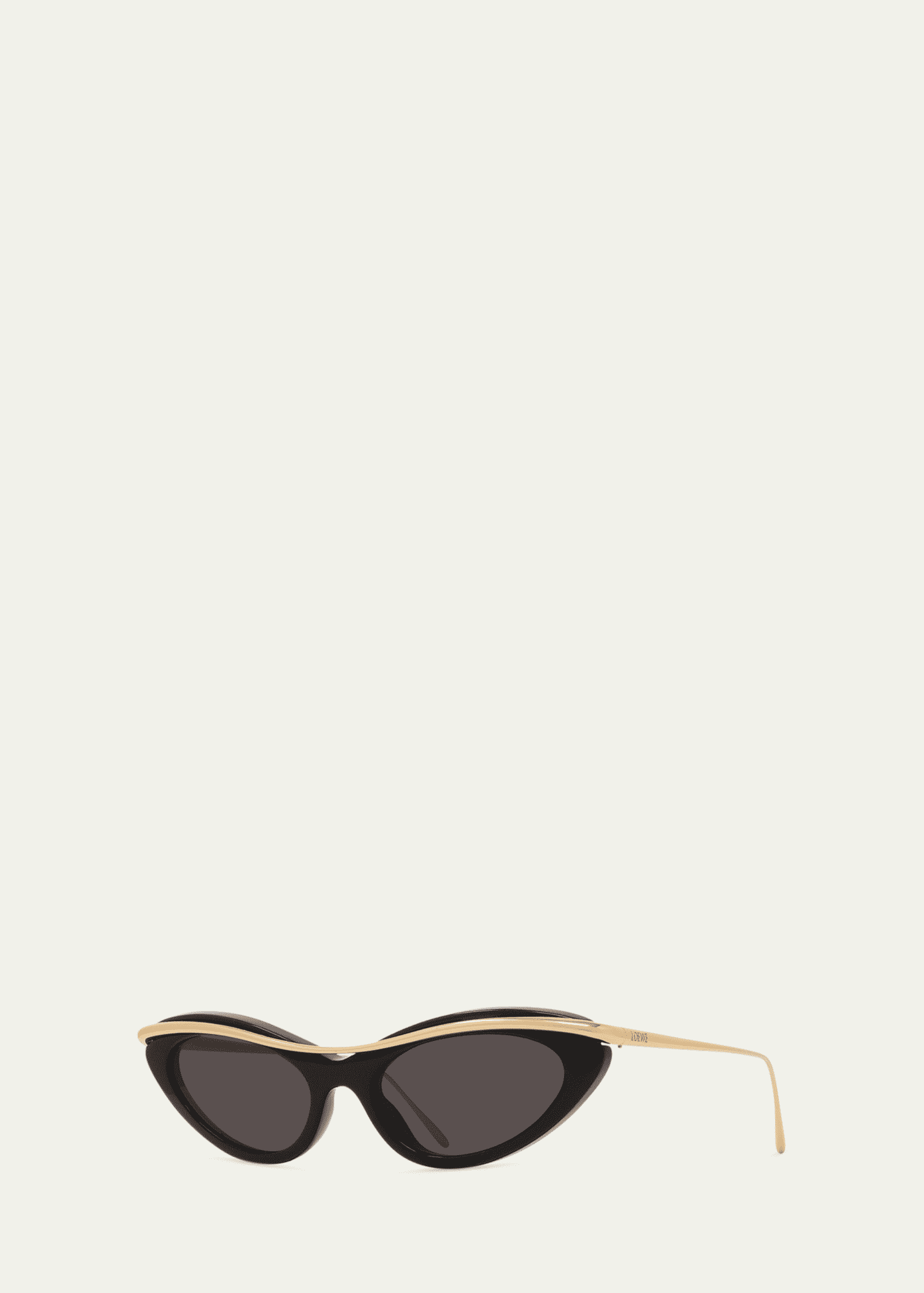 Loewe Signature Acetate & Metal Cat-Eye Sunglasses Image 2 of 3