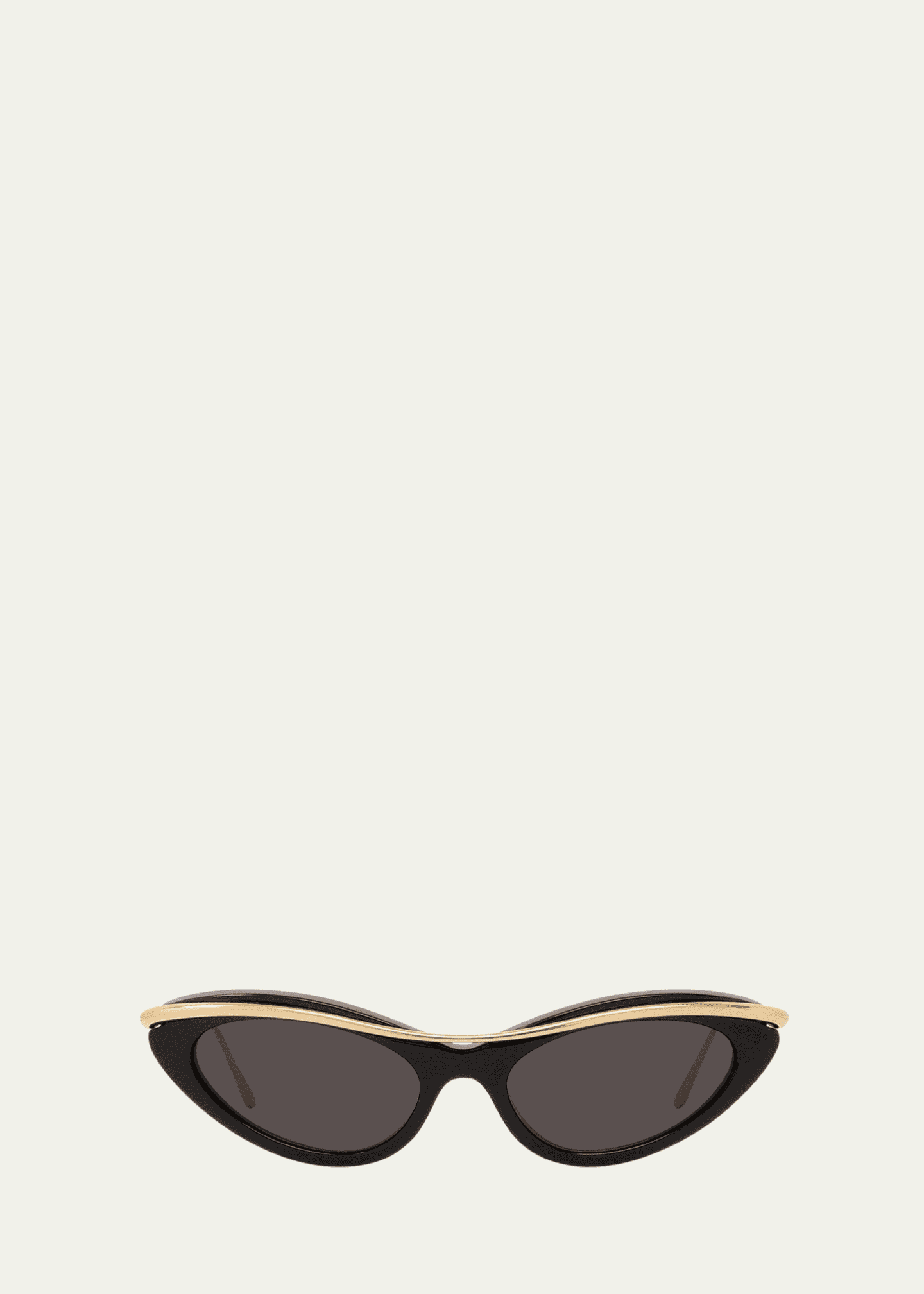 Loewe Signature Acetate & Metal Cat-Eye Sunglasses Image 1 of 3