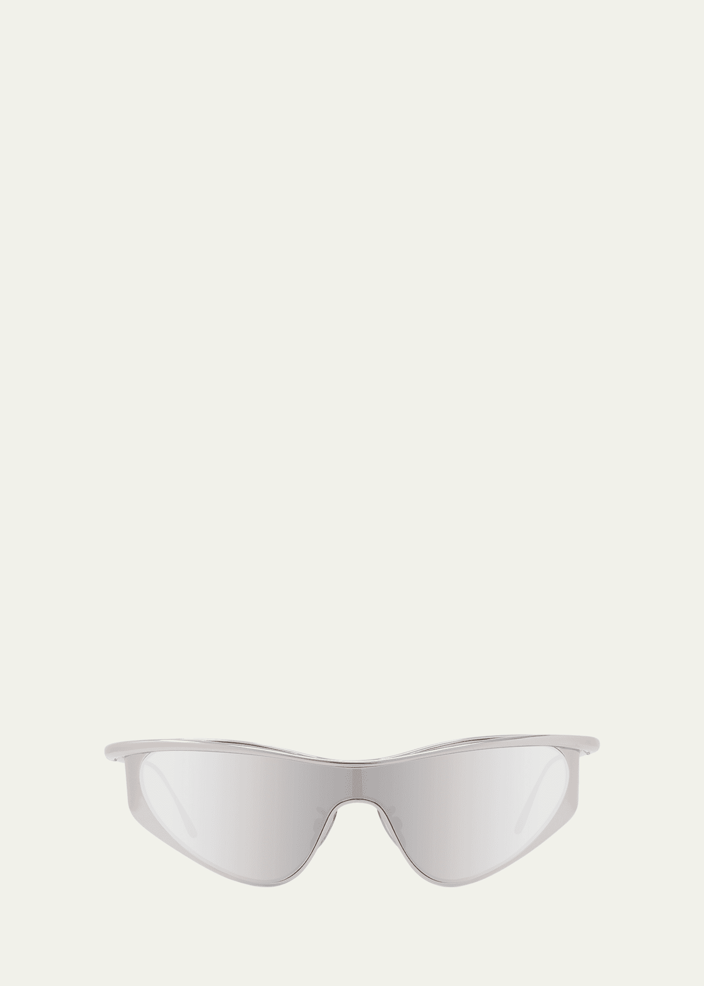 Loewe Signature Metal & Nylon Shield Sunglasses Image 1 of 3