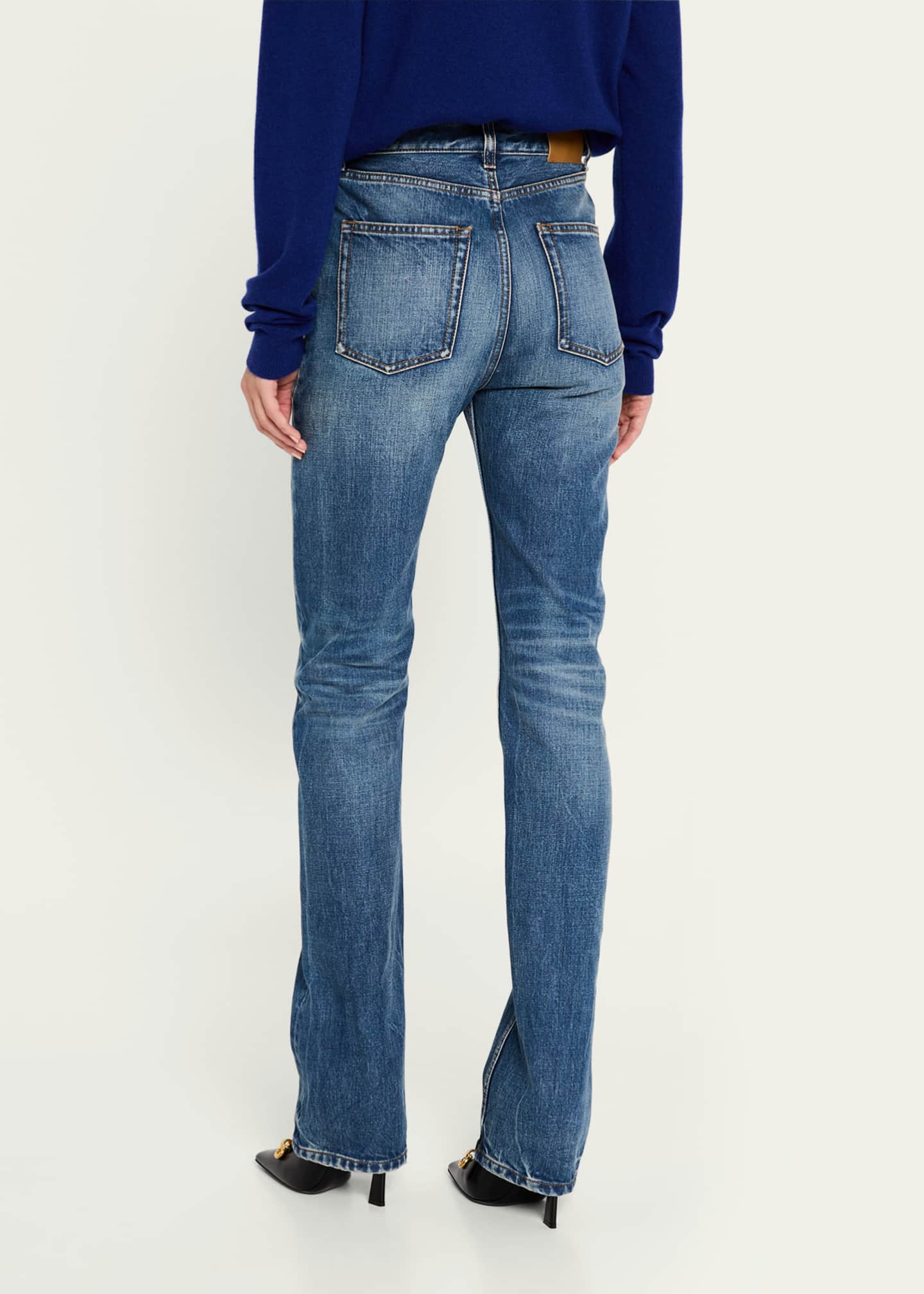 Saint laurent bootcut jeans discount