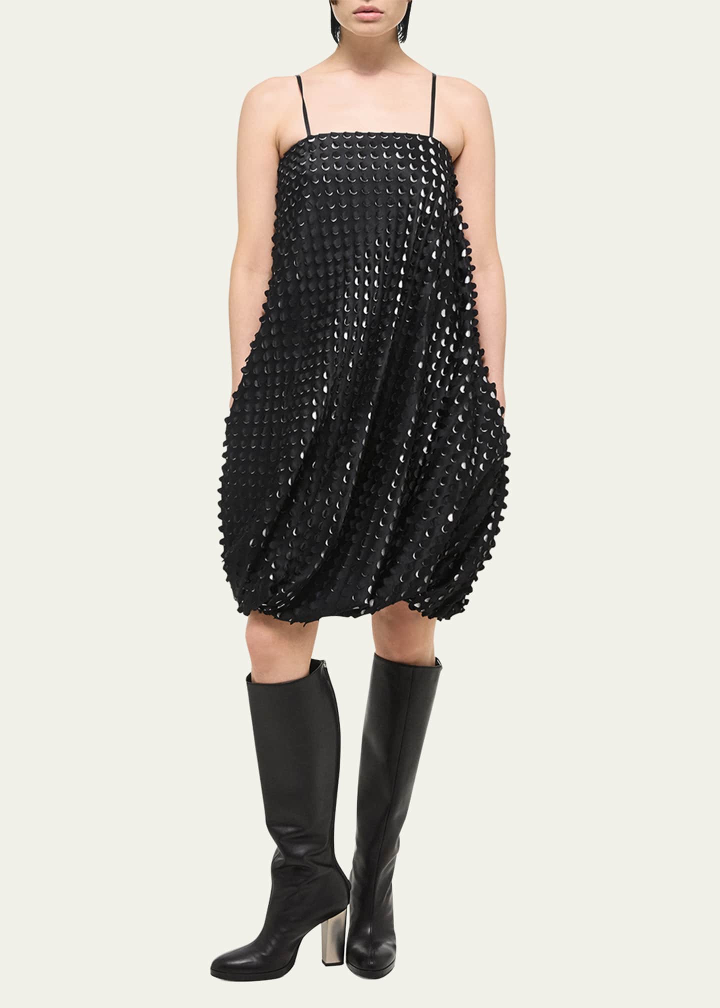 helmut lang cocktail dress Helmut Lang Bubble Mini Dress, 2 / Black