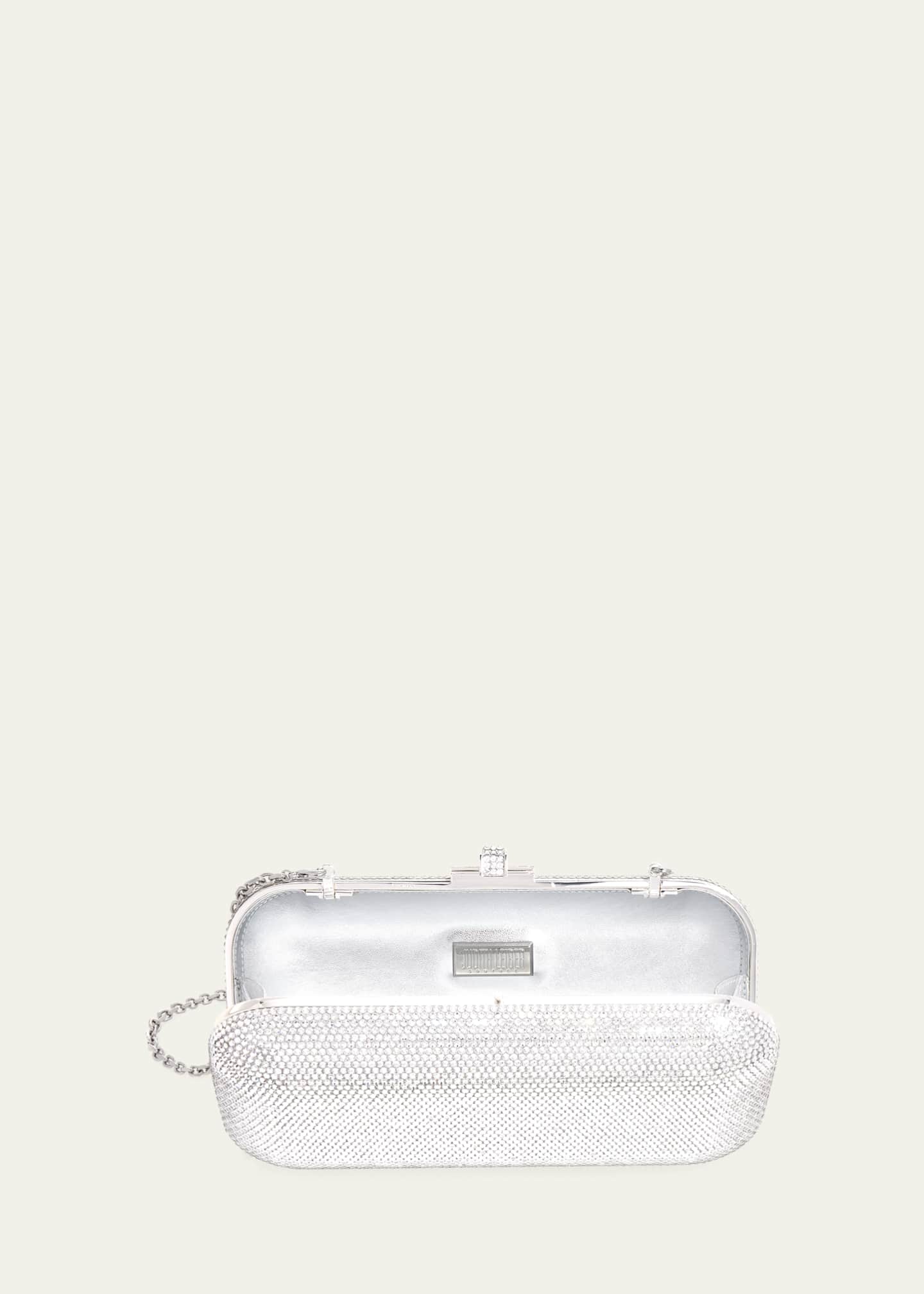 Judith Leiber Couture Long Slide Crystal Minaudiere Image 4 of 6