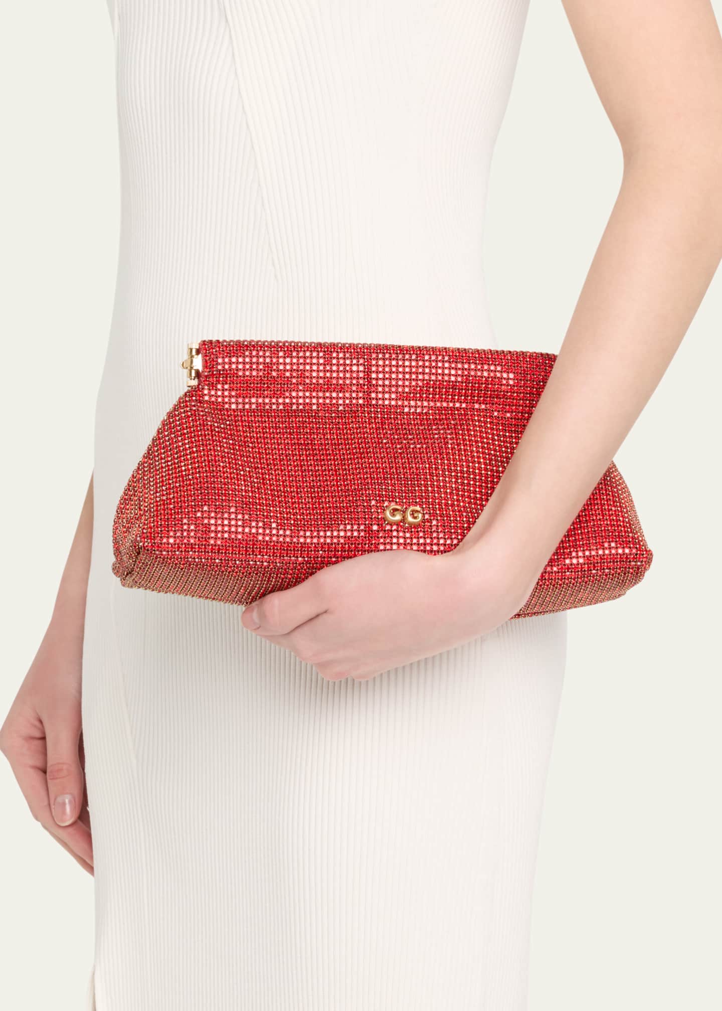 Cult Gaia Lillia Mini Embellished Clutch Bag Image 2 of 6