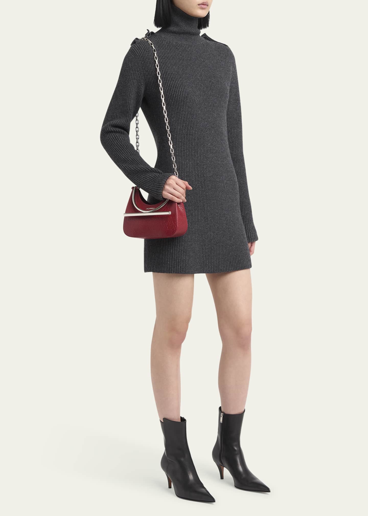 McQueen Mini T-Bar Bag Image 5 of 5