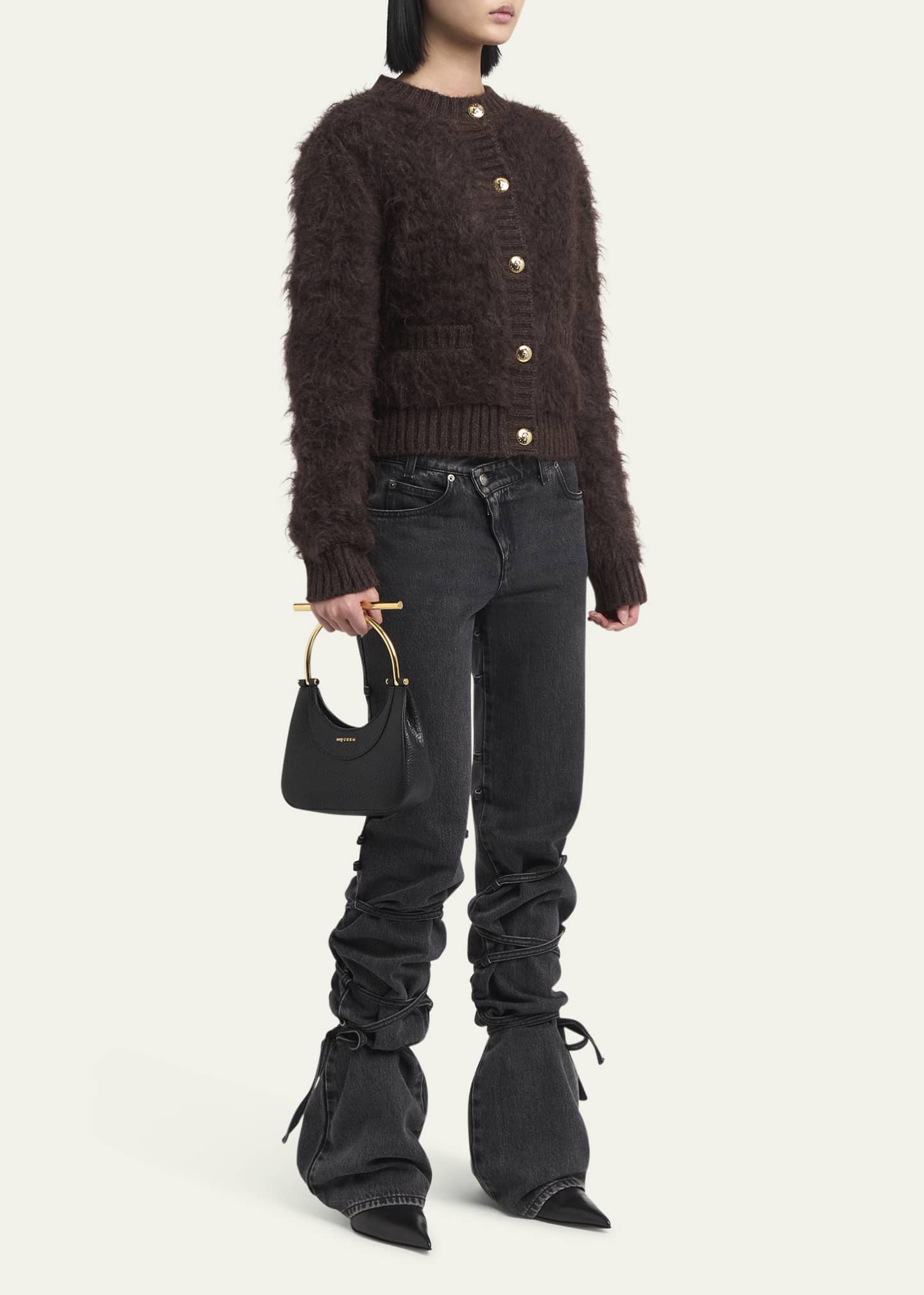 McQueen Mini T-Bar Bag Image 5 of 5