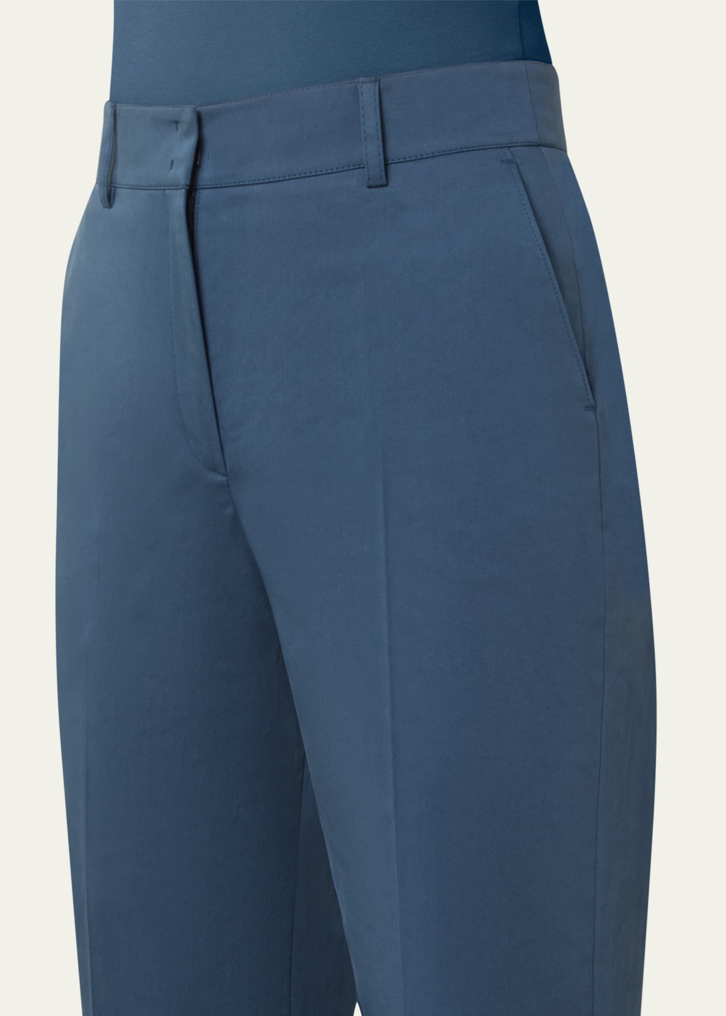 Akris punto Feryn Tapered-Leg Ankle Pants Image 5 of 5