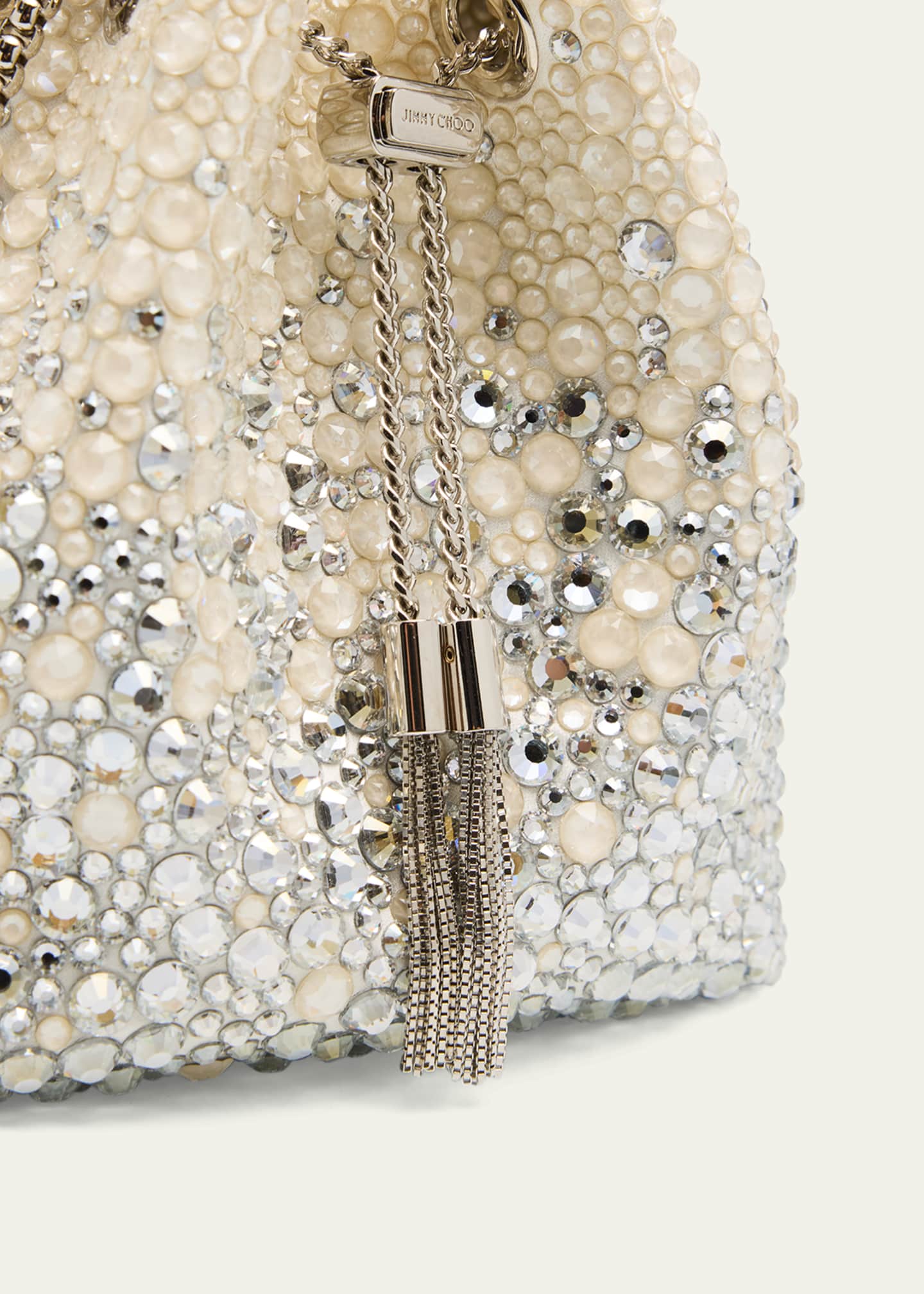 Jimmy Choo Bon Bon Embellished Top-Handle Bag Image 6 of 6