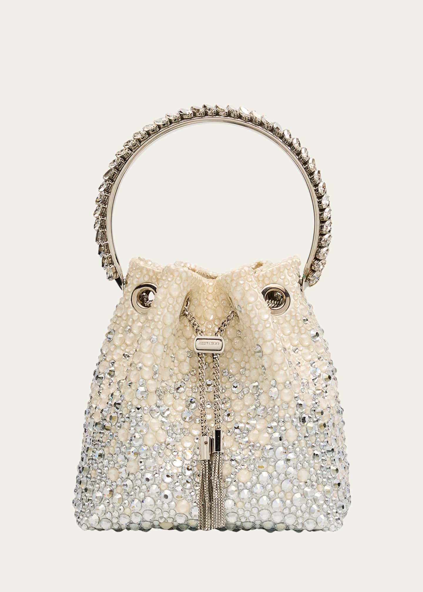 Jimmy Choo Bon Bon Embellished Top-Handle Bag Image 1 of 6