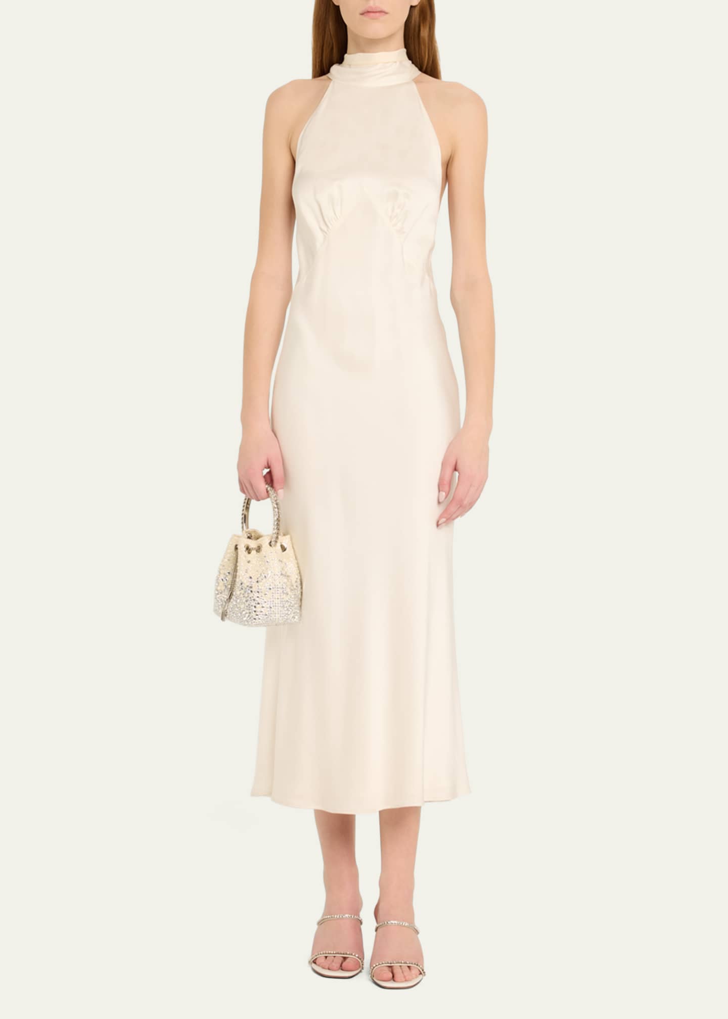 Jimmy Choo Bon Bon Embellished Top-Handle Bag Image 5 of 6