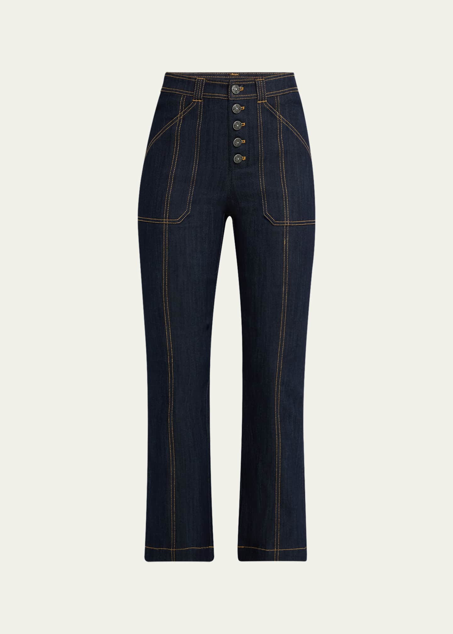 Cinq a Sept Wallace Ankle Flare Pants Image 1 of 5