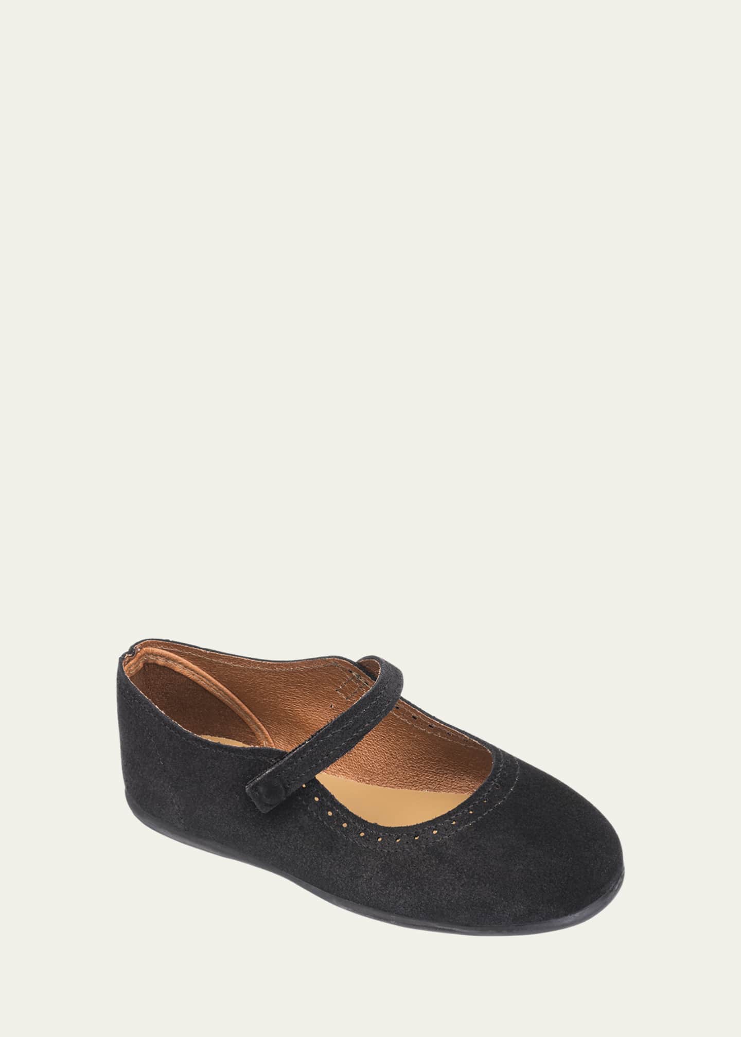 Elephantito Girls Shoes - Charlotte Mary Janes with Bow - Gold main image 1