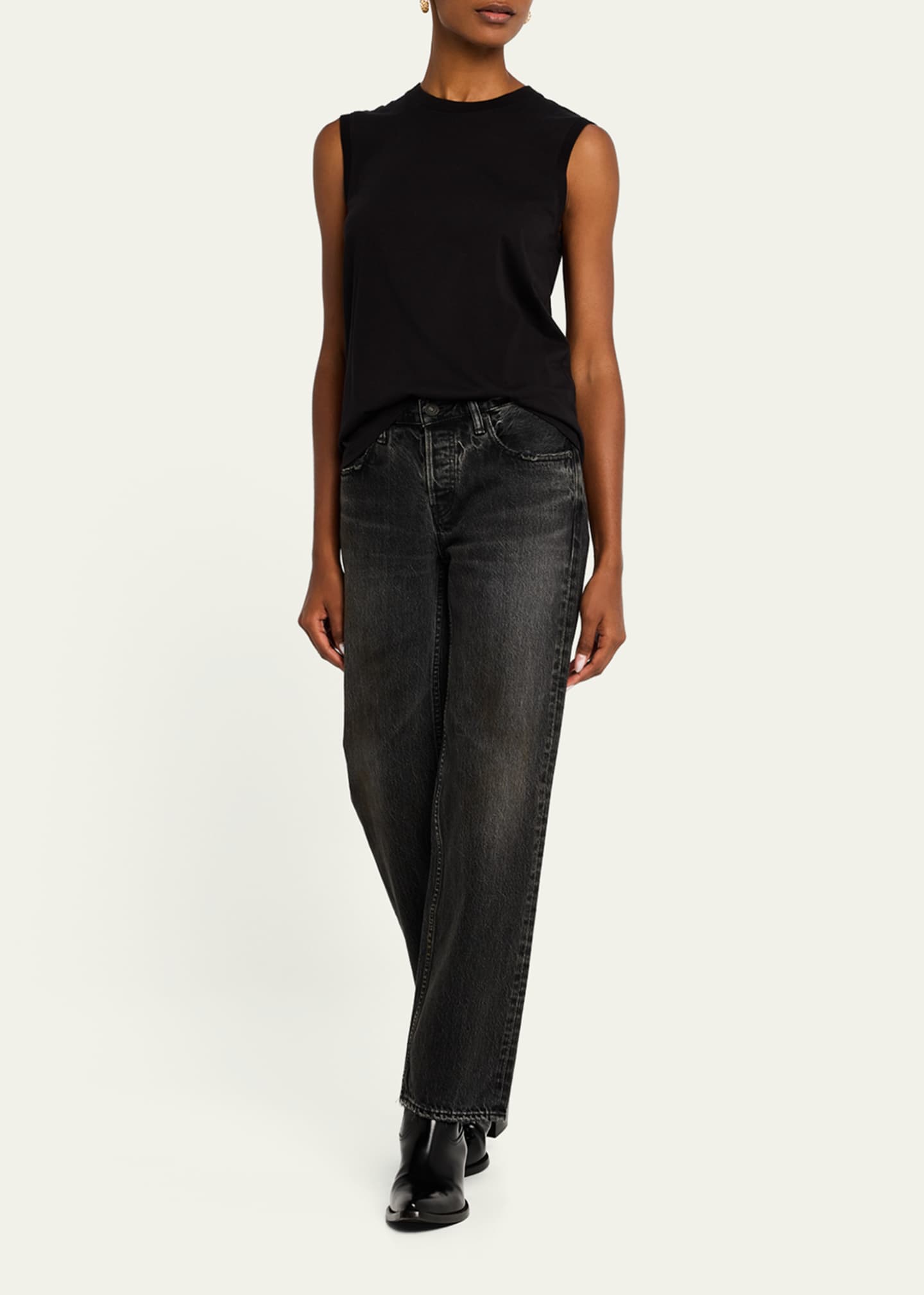 MOUSSY VINTAGE Iona Straight Low-Rise Jeans Image 2 of 5
