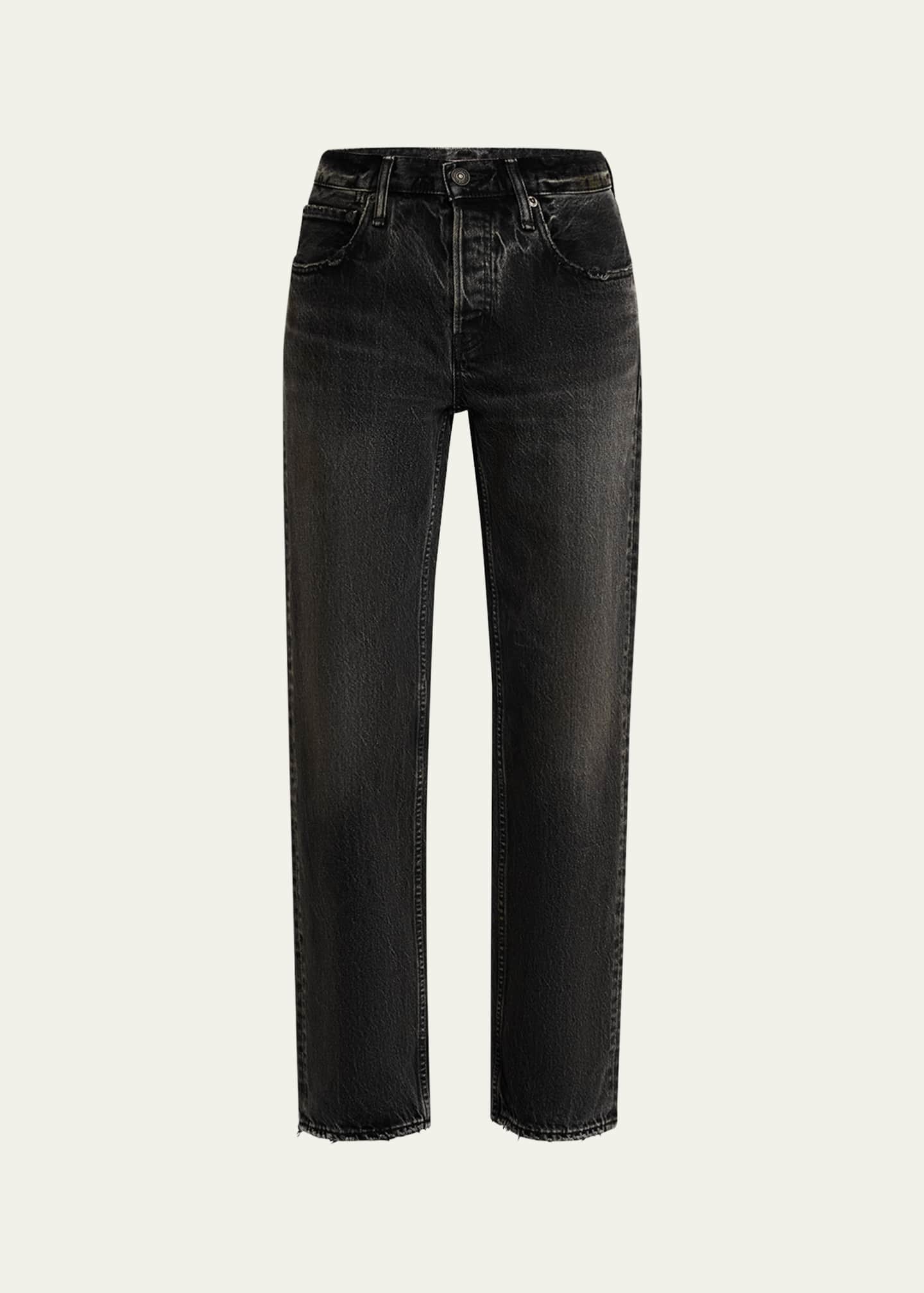 MOUSSY VINTAGE Iona Straight Low-Rise Jeans Image 1 of 5