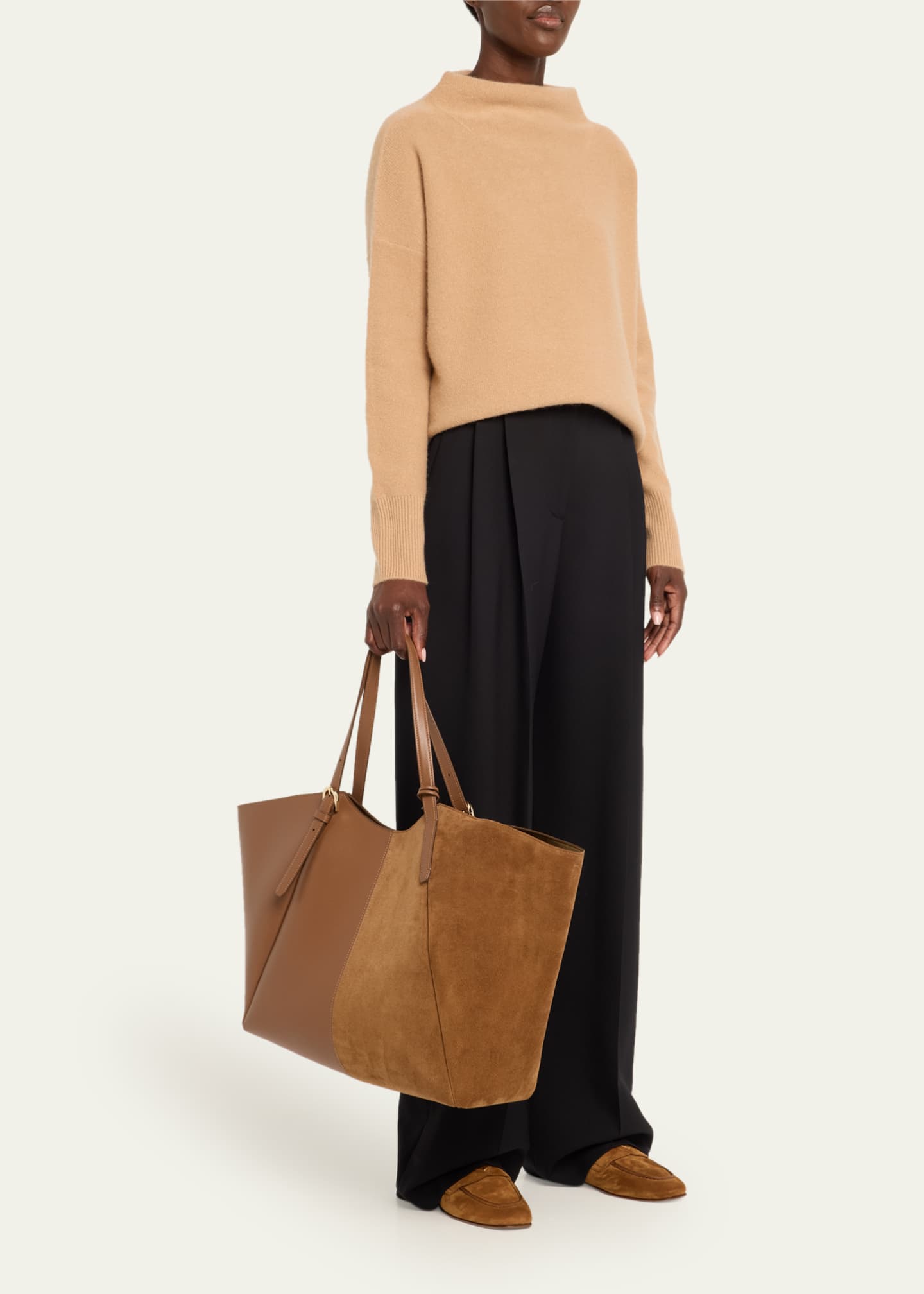 Stuart weitzman shopping tote top