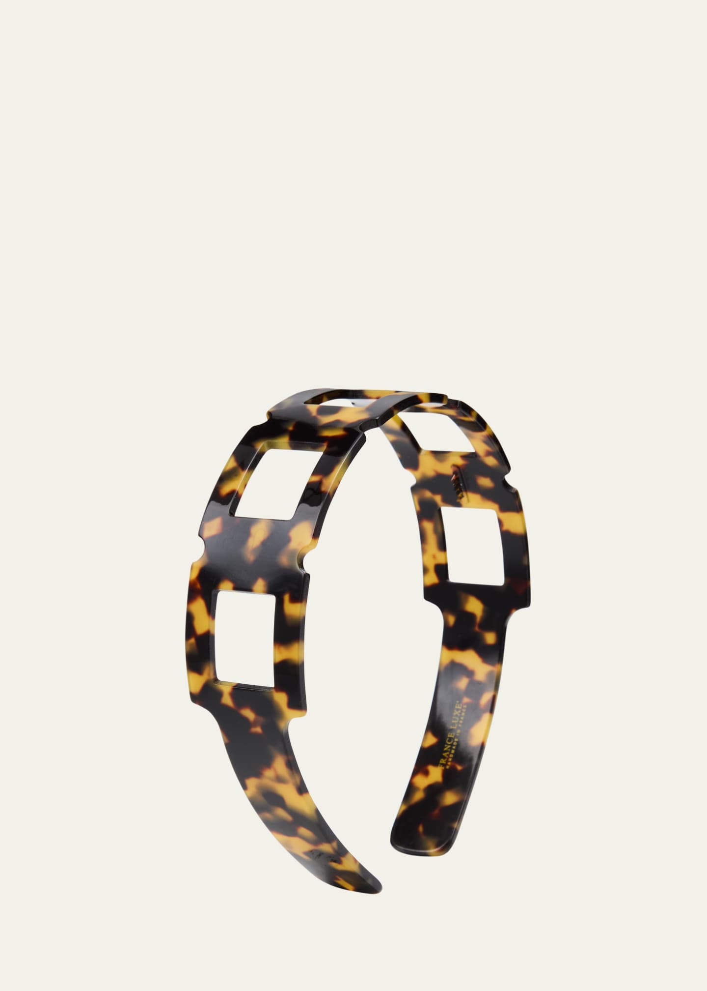 France Luxe Cutout Acetate Headband
