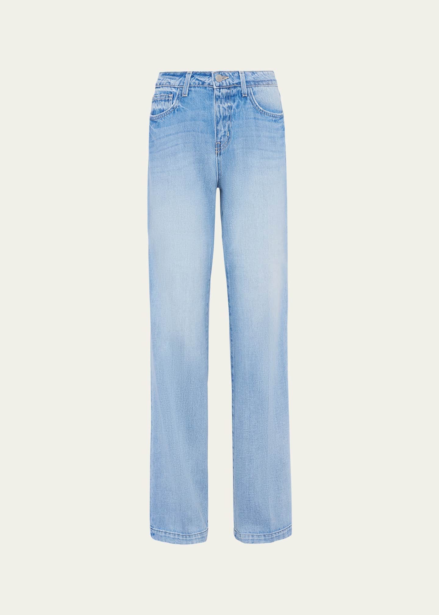 Clayton High-Rise Wide-Leg Jeans