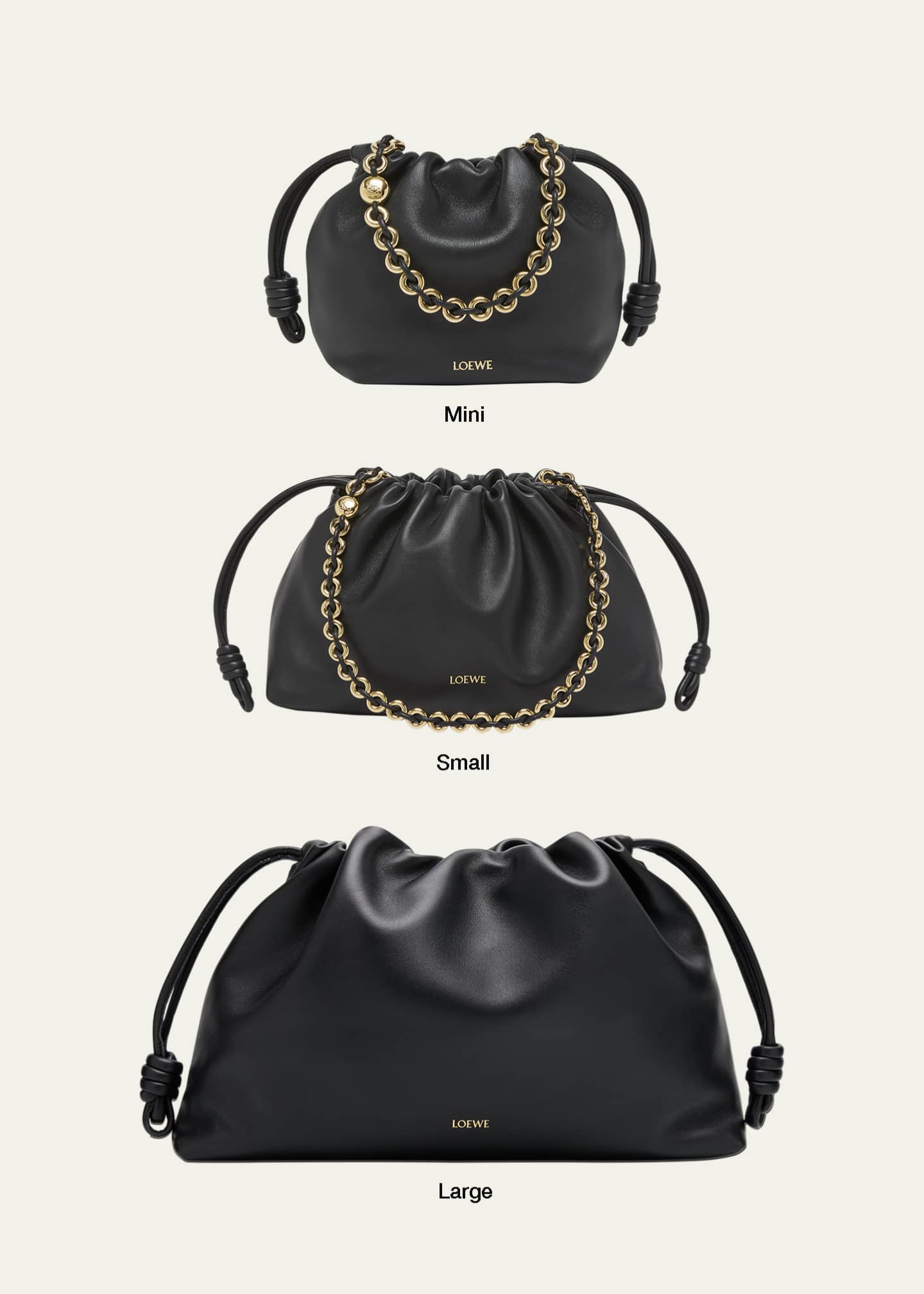 Loewe Flamenco Large Napa Lambskin Shoulder Bag - Bergdorf Goodman
