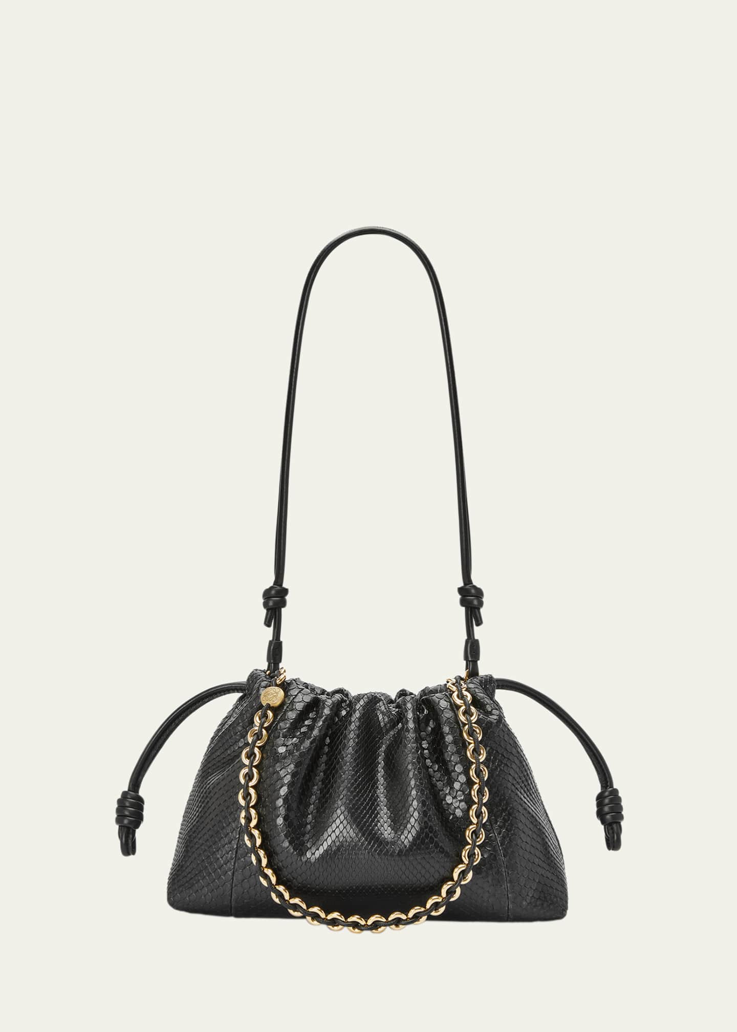 Loewe Flamenco Python Shoulder Bag Image 1 of 2