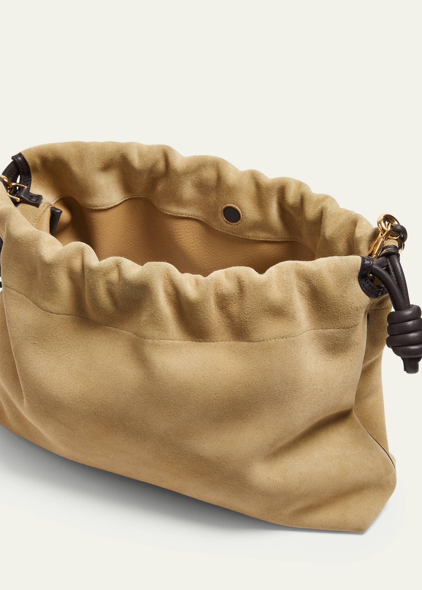 Loewe Flamenco Large Suede Shoulder Bag Image 4 of 5