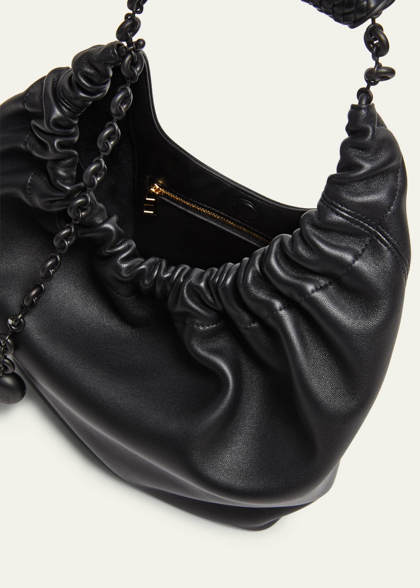 Loewe Squeeze Small Napa Leather Hobo Bag Image 3 of 4