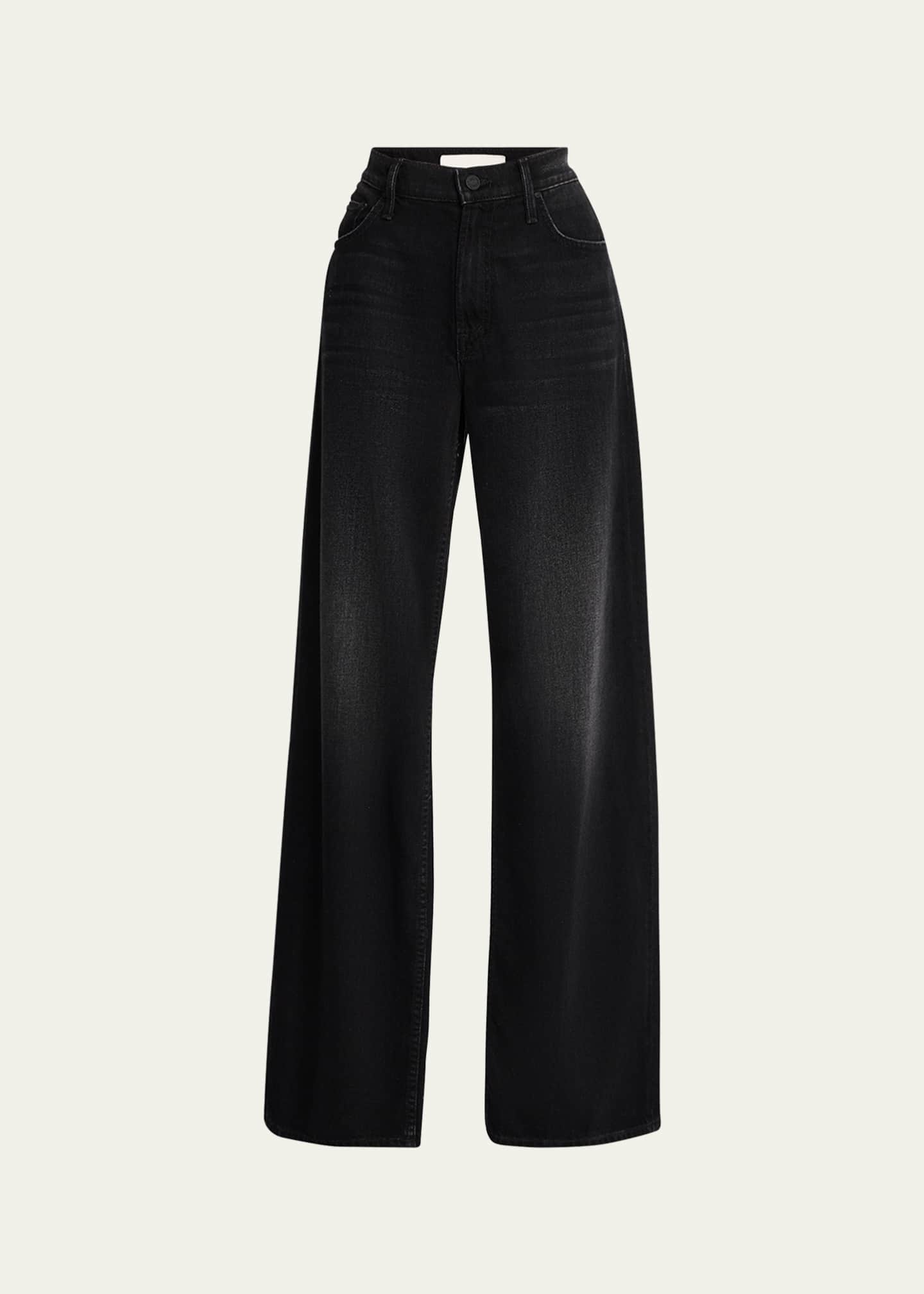 MOTHER The Spinner Zip Sneak Jeans Image 1 of 5
