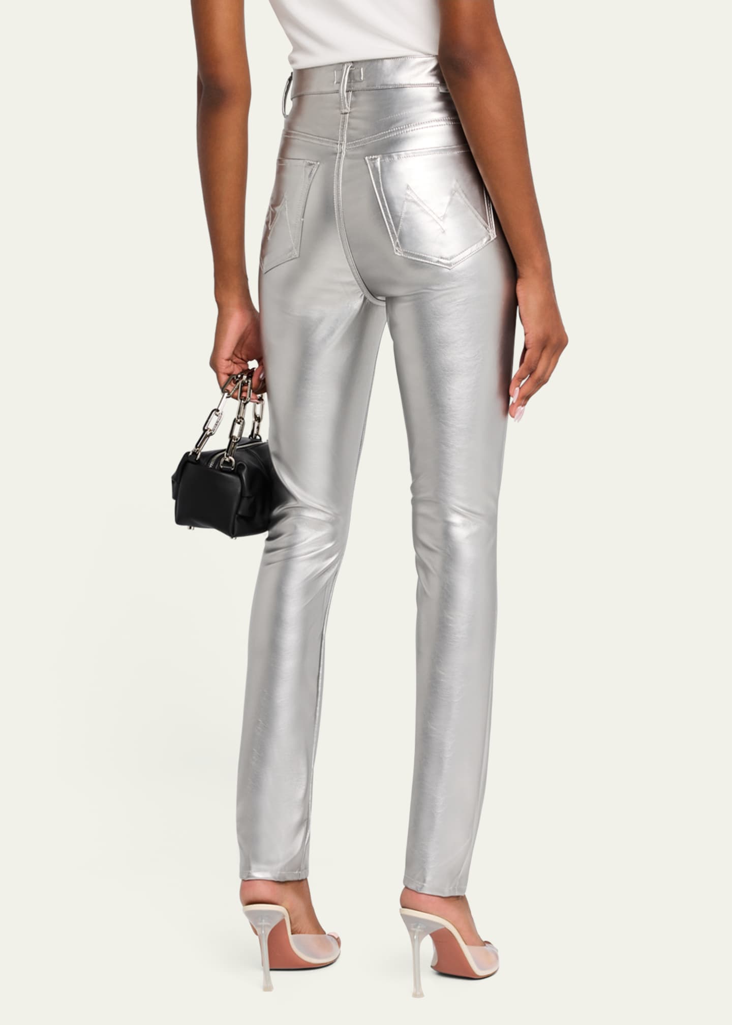 MOTHER The High Waisted Rail Skimp Jeans Image 3 of 5