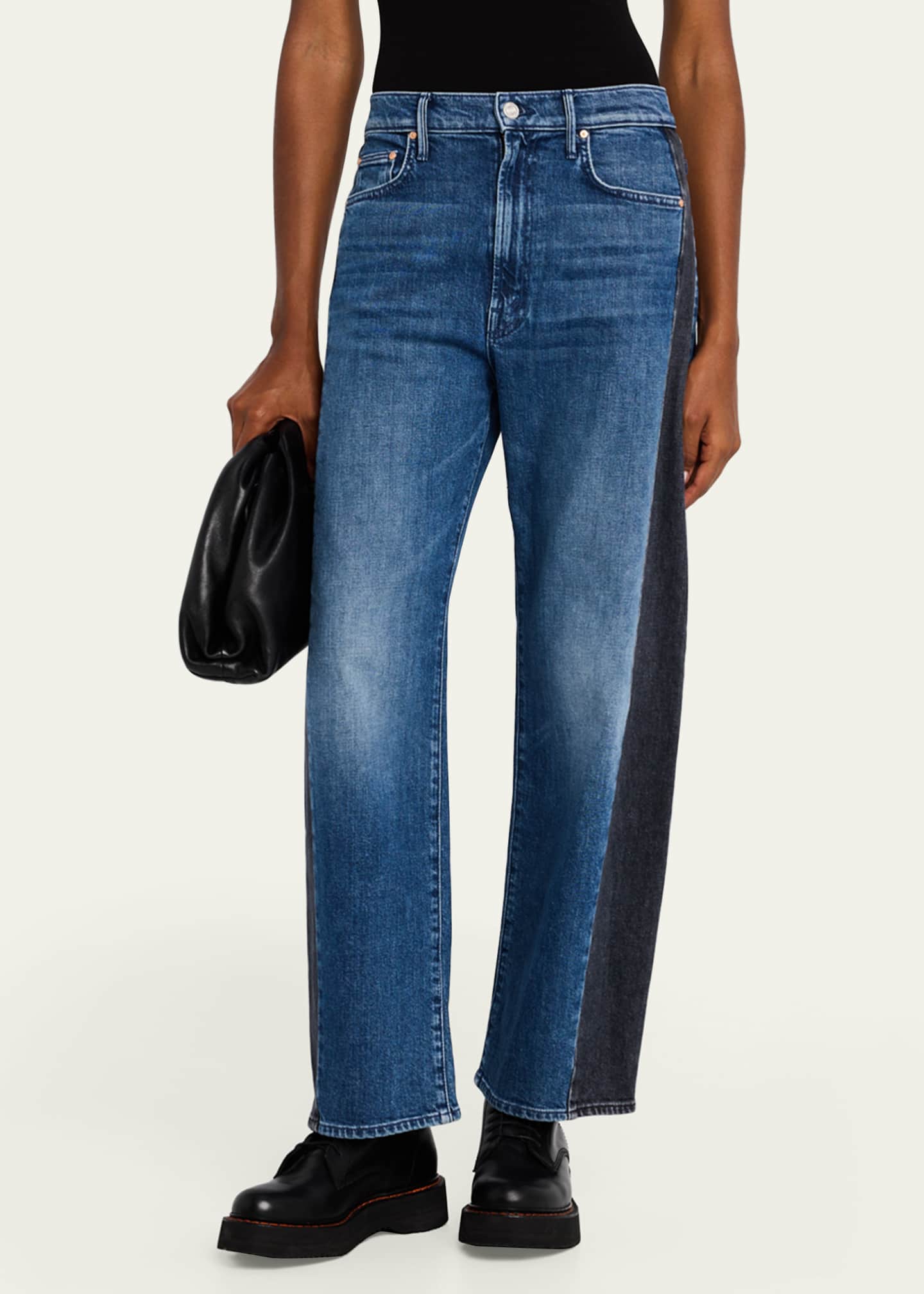 MOTHER The Half Pipe Flood Jeans Image 4 of 4