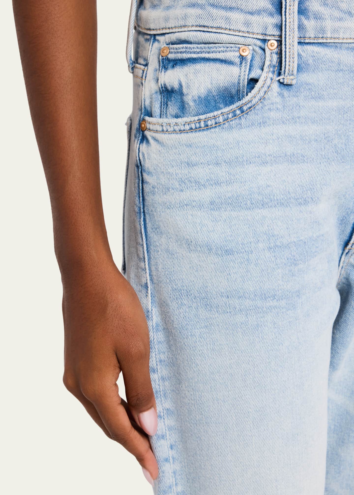 MOTHER The Ditcher Zip Ankle Jeans Image 5 of 5