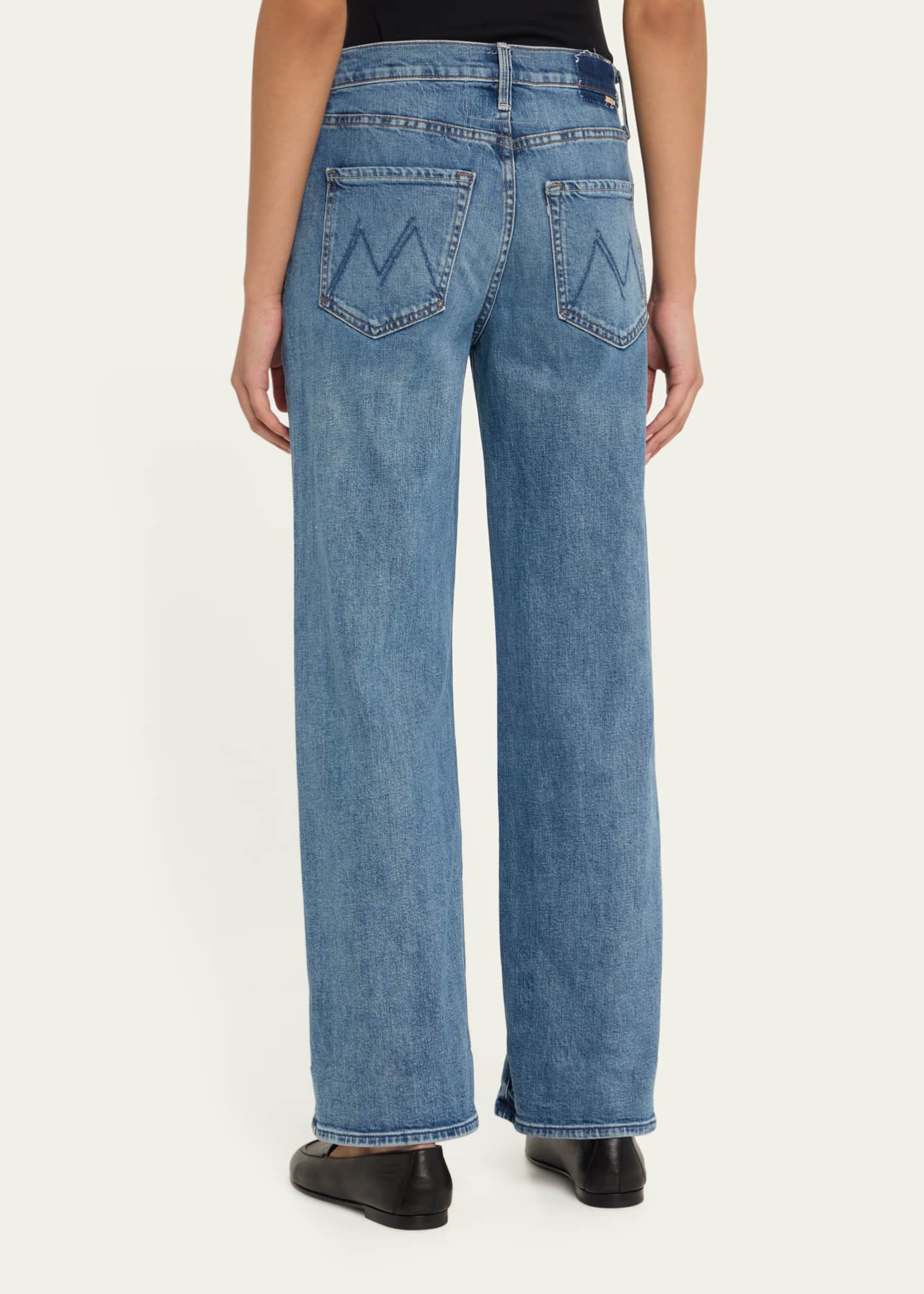 MOTHER The Dodger Flood Cuff Jeans Image 3 of 5