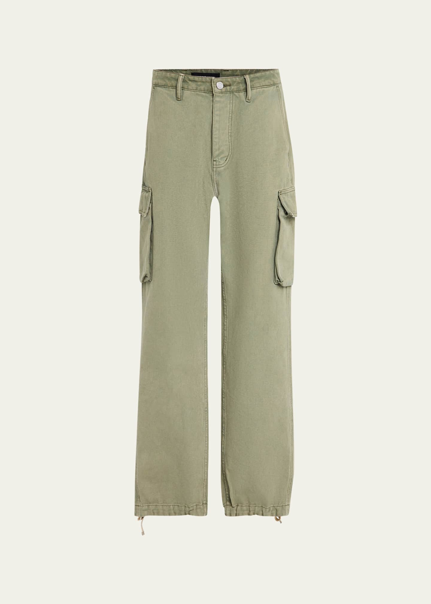PURPLE Men's Canvas Cargo Pants Image 1 of 5