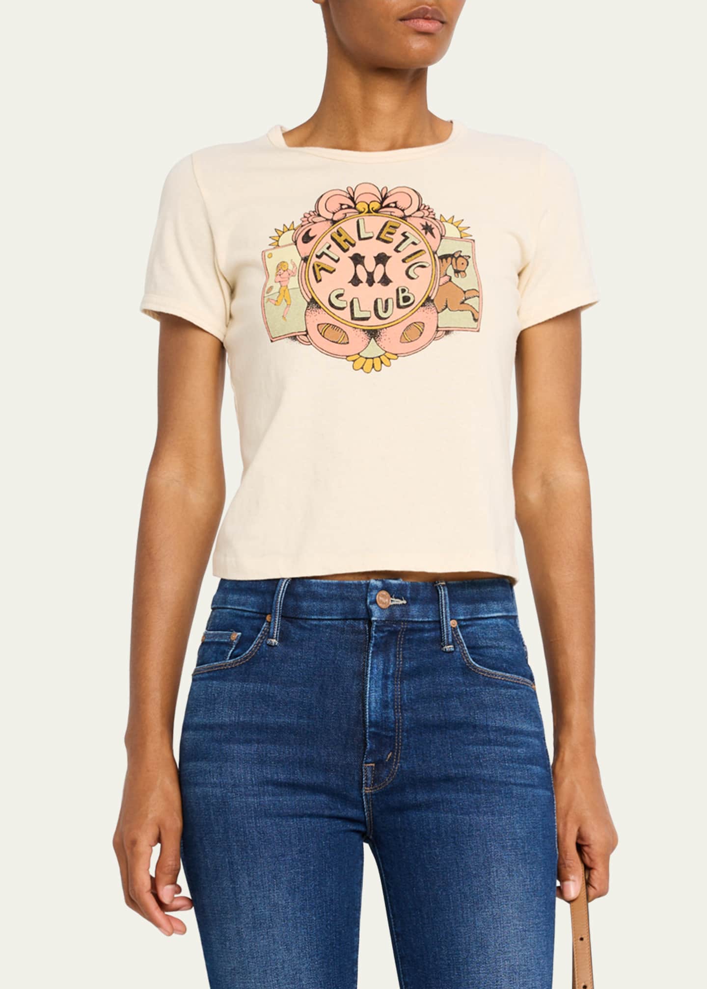 MOTHER The Itty Bitty Ringer Tee Image 4 of 5