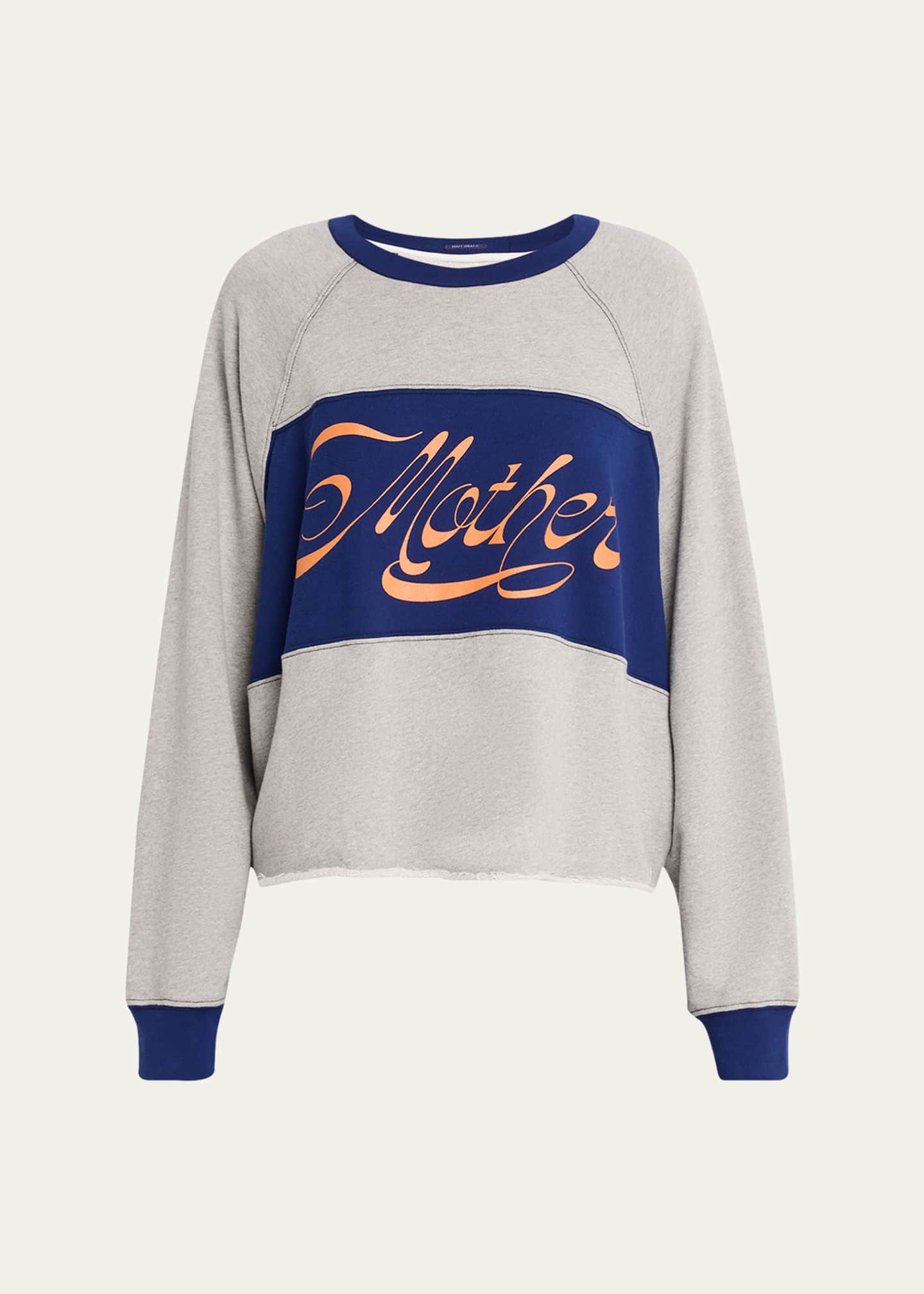 MOTHER The Boost Crop Slice Pullover Image 1 of 5